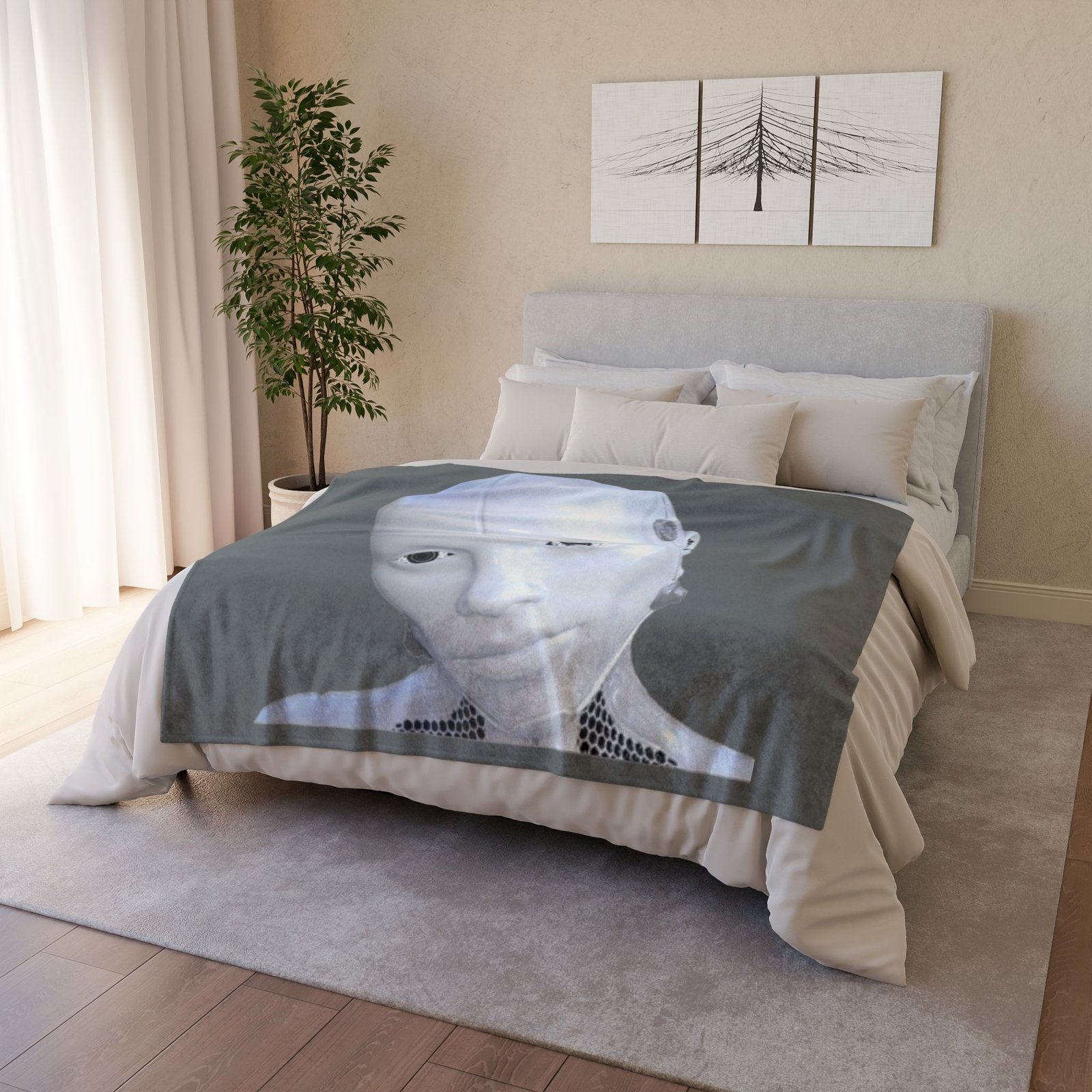 Sci fi Soft Polyester Blanket - Image 8