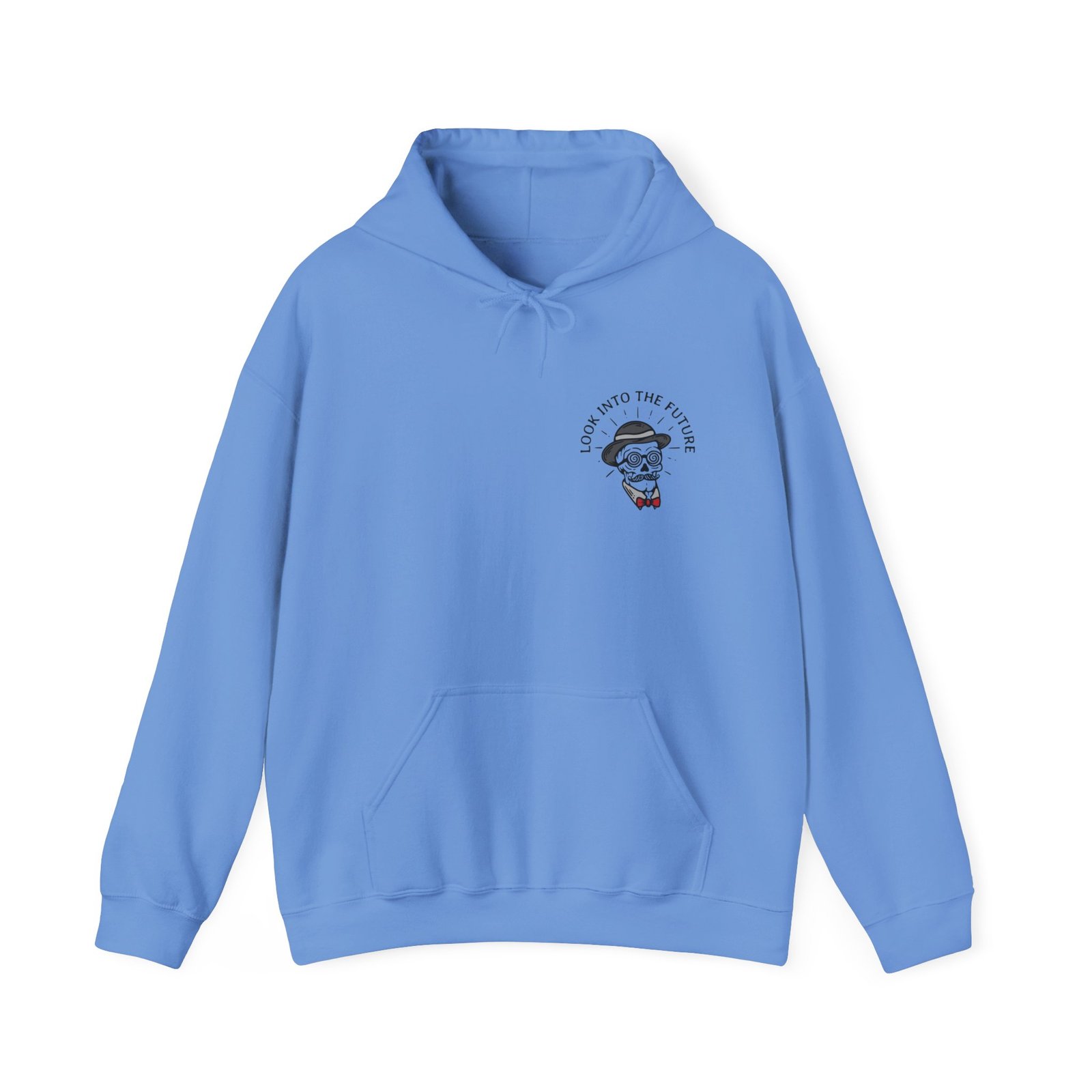Gangster Skull Tattoo Hooded Sweatshirt. Unisex Heavy Blend™ Hooded Sweatshirt - Image 45