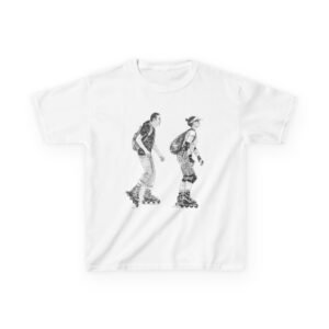 Roller skates Roller Boogie Roller Blades Skating Skater Shoes.Kids Heavy Cotton™ Tee