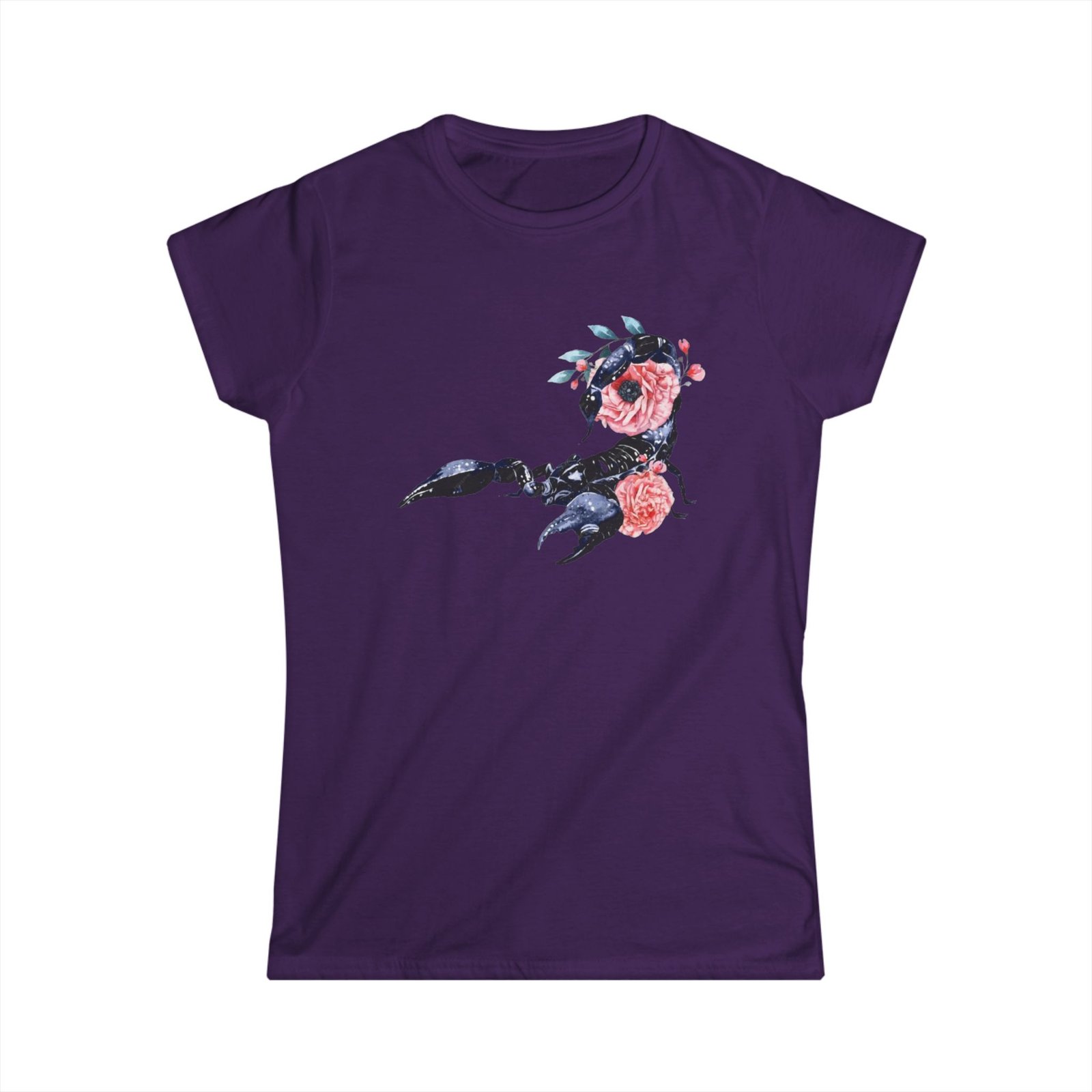 Scorpion Tattoo Soft style Tee - Image 25