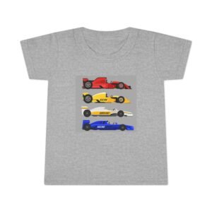 Colorful Cars Toddler T-shirt, Fun Kids Tee, Gift for Young Boys, Race Car Shirt, Birthday Outfit, Playdate Apparel