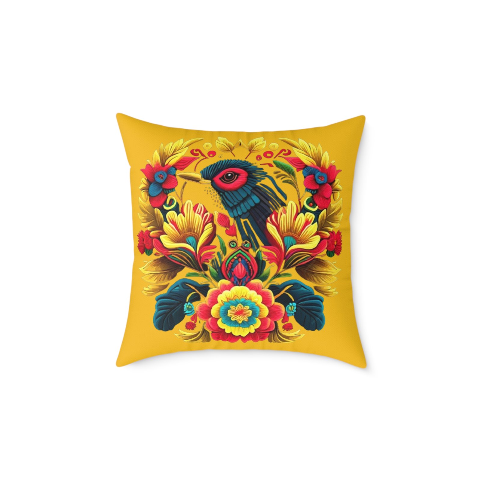 Mexico Square Poly Canvas Pillow - Image 9