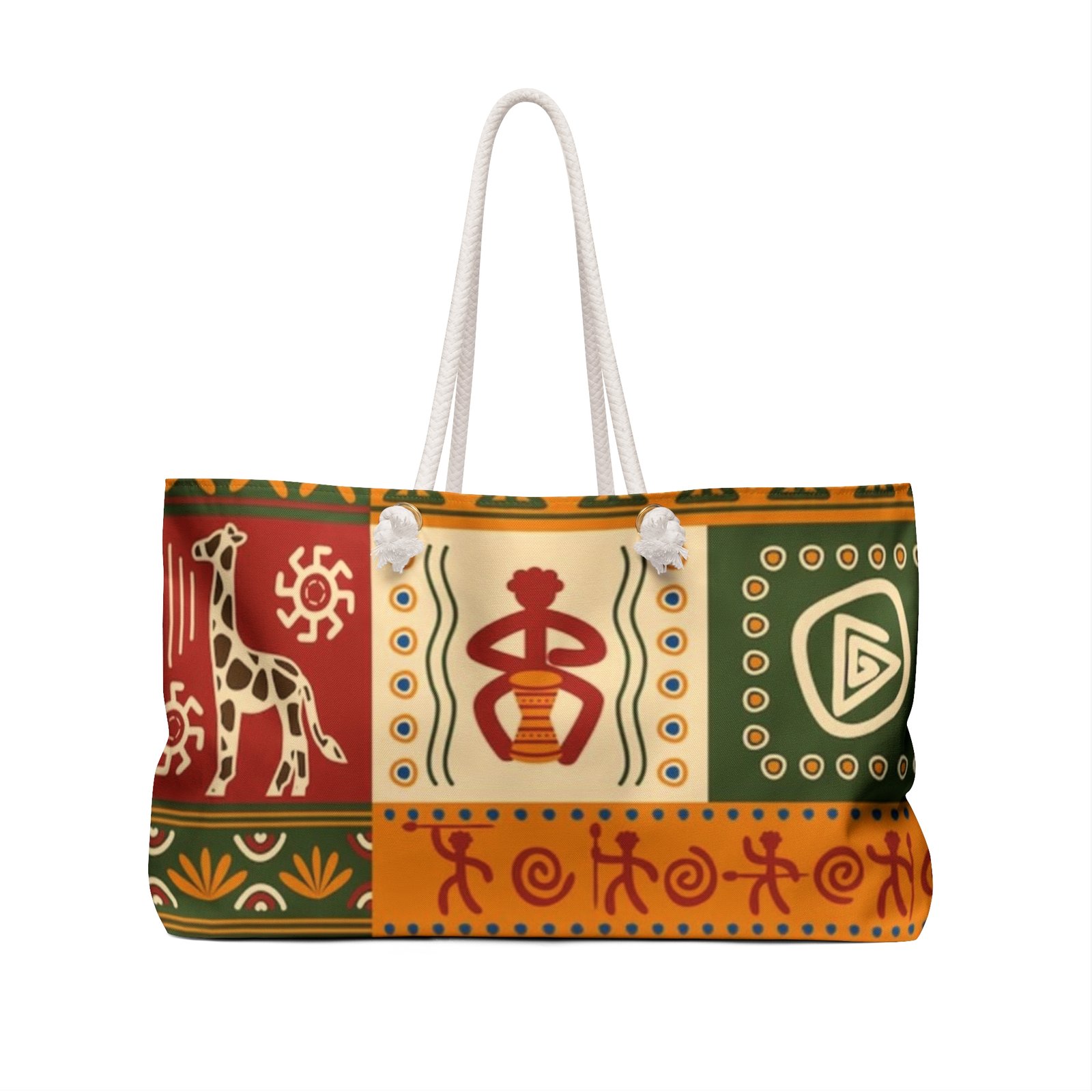 Africa Pattern Stylish Women Weekender Bag - Image 2