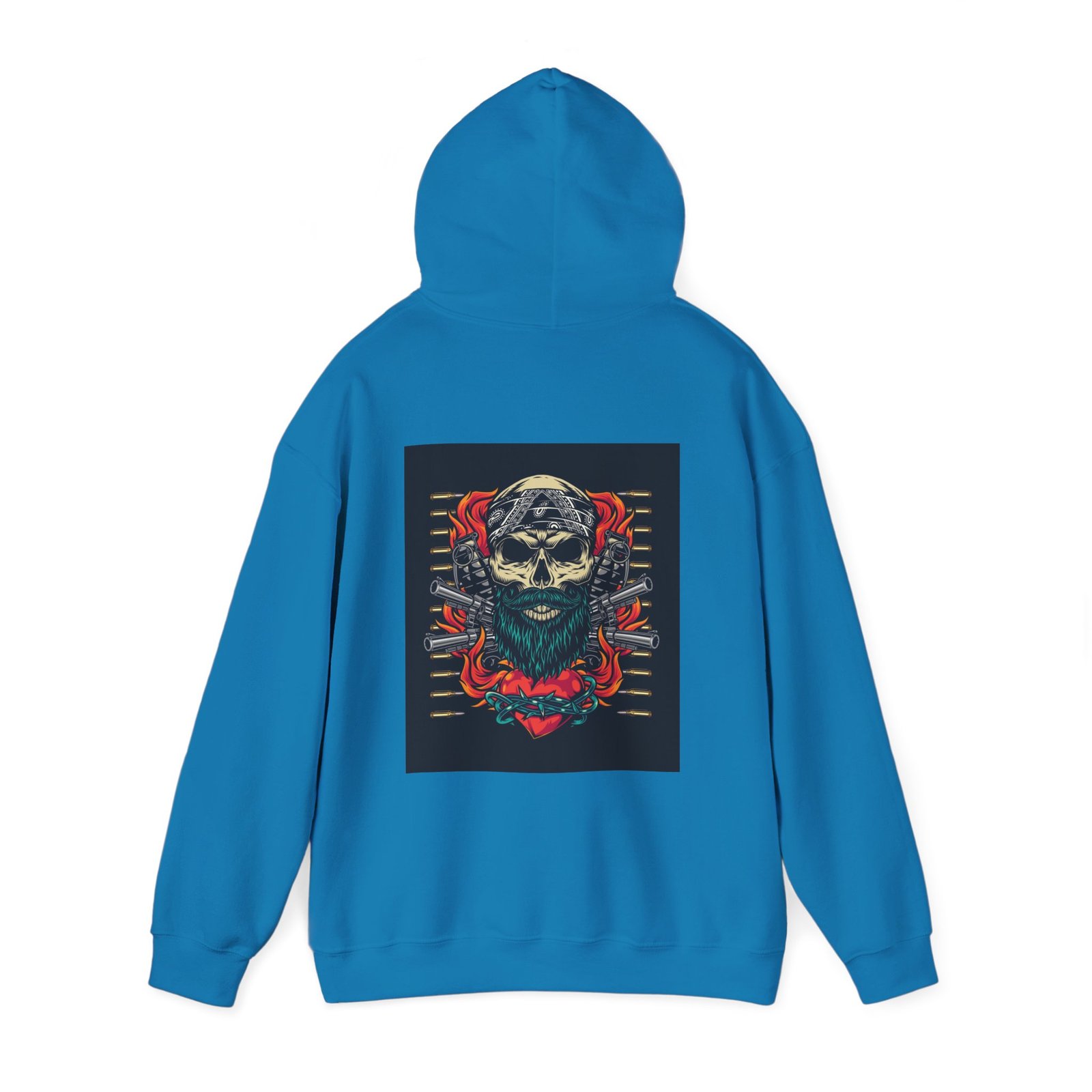Skull Tattoo Unisex Heavy Blend™ Hooded Sweatshirt - Image 55