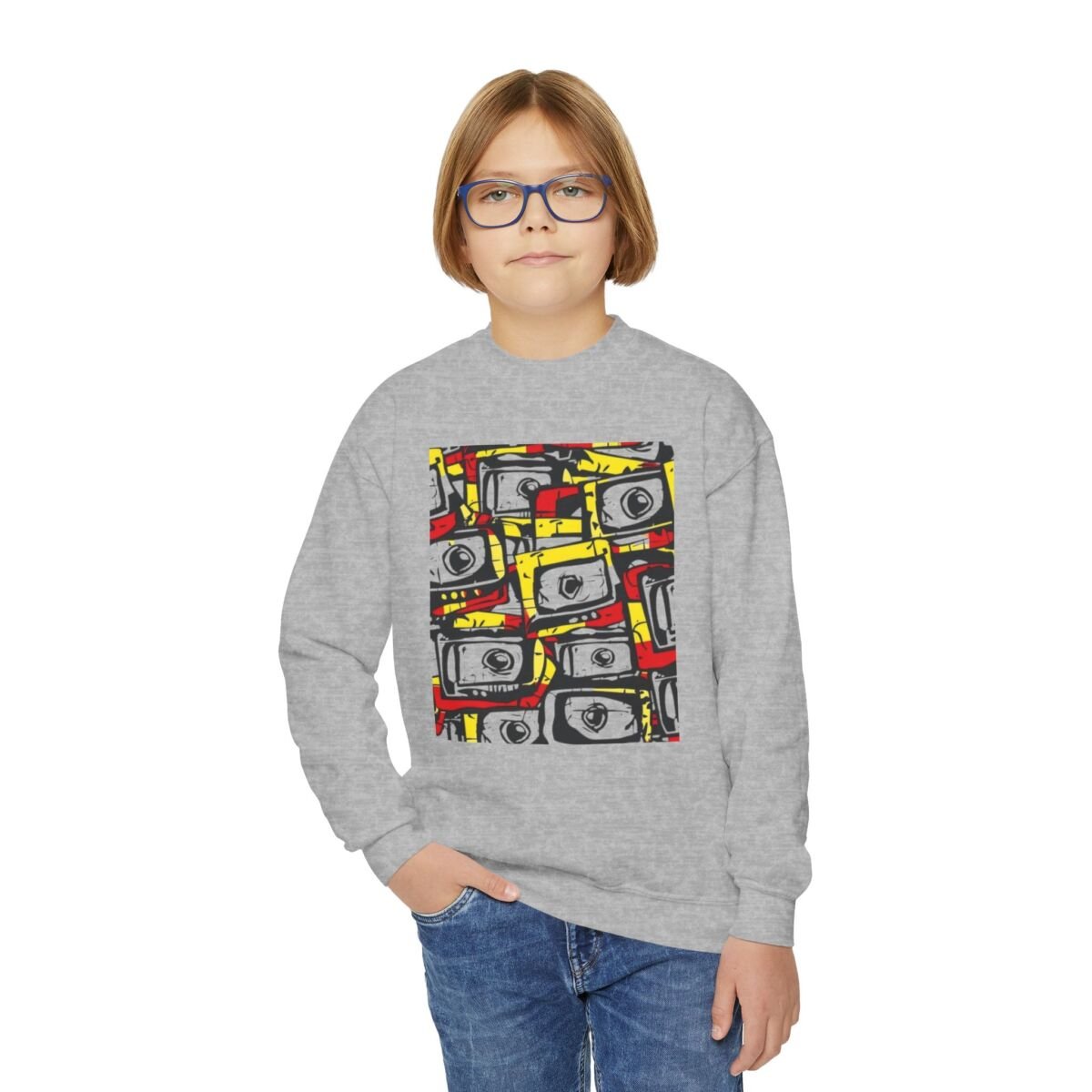Another Level Brand Youth Crewneck Sweatshirt - Image 18