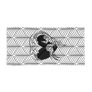 Tattoo Art  Beach Towel - A Bold Statement for Beach Lovers, Surf & Swim, Summer Travel, Pool Parties, Unique Gift Idea