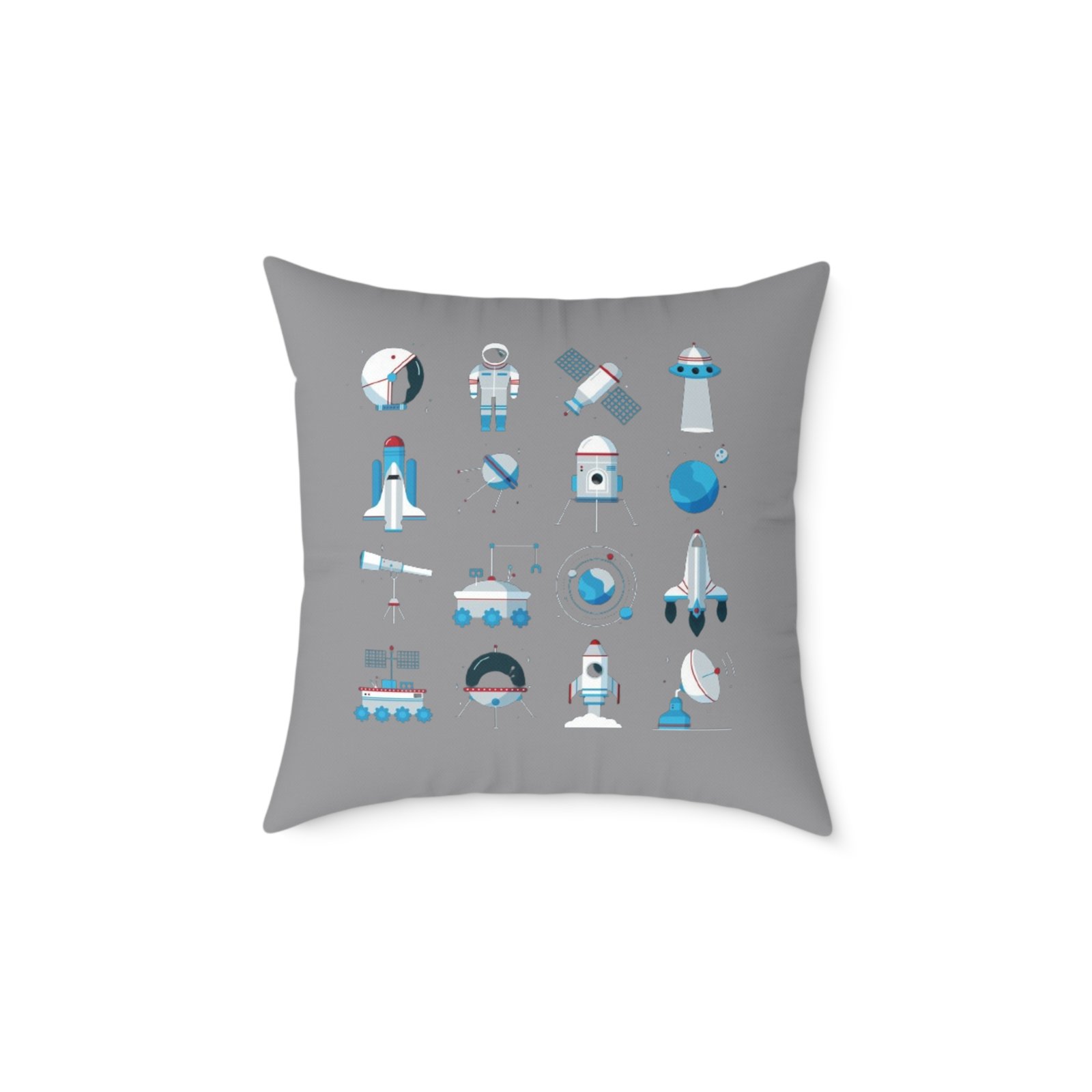 Outer Space Square Poly Canvas Pillow - Image 9