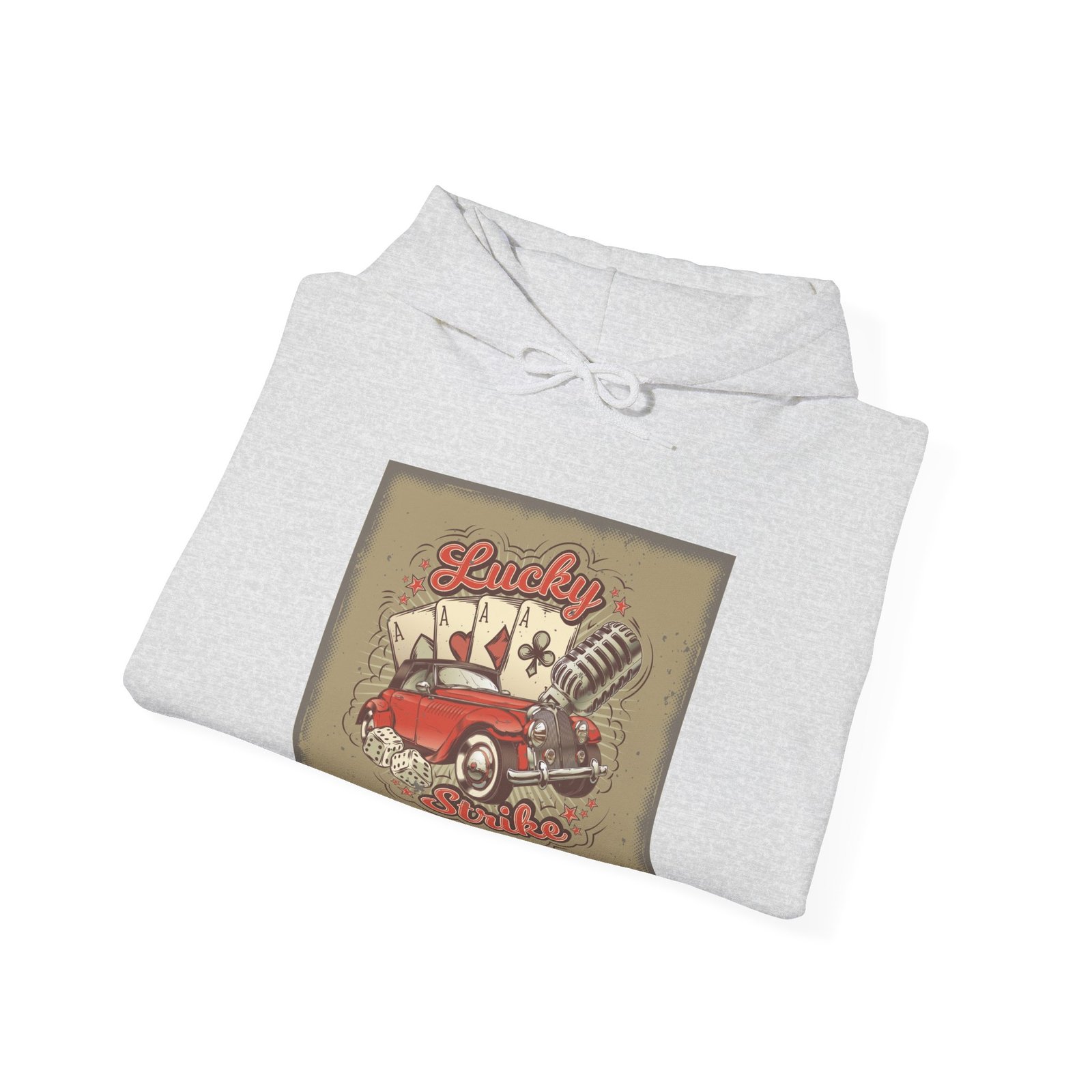 Lucky Strikes Unisex Heavy Blend™ Hooded Sweatshirt - Image 8