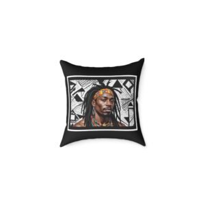 Rastafarian Square Poly Canvas Pillow