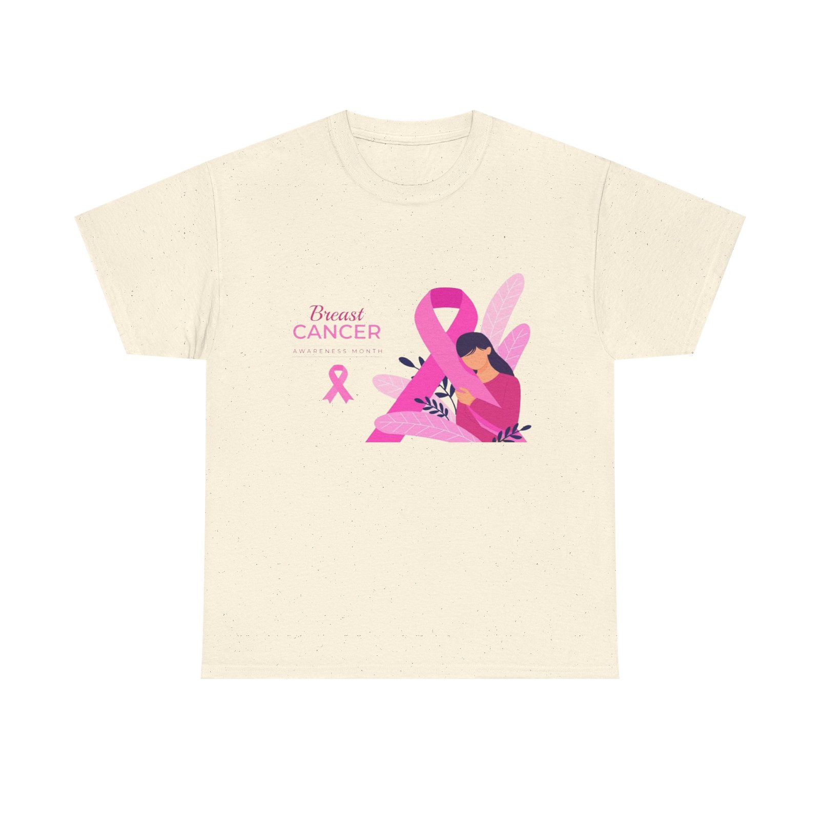 Breast Cancer Awareness Unisex Heavy Cotton Tee - Image 33