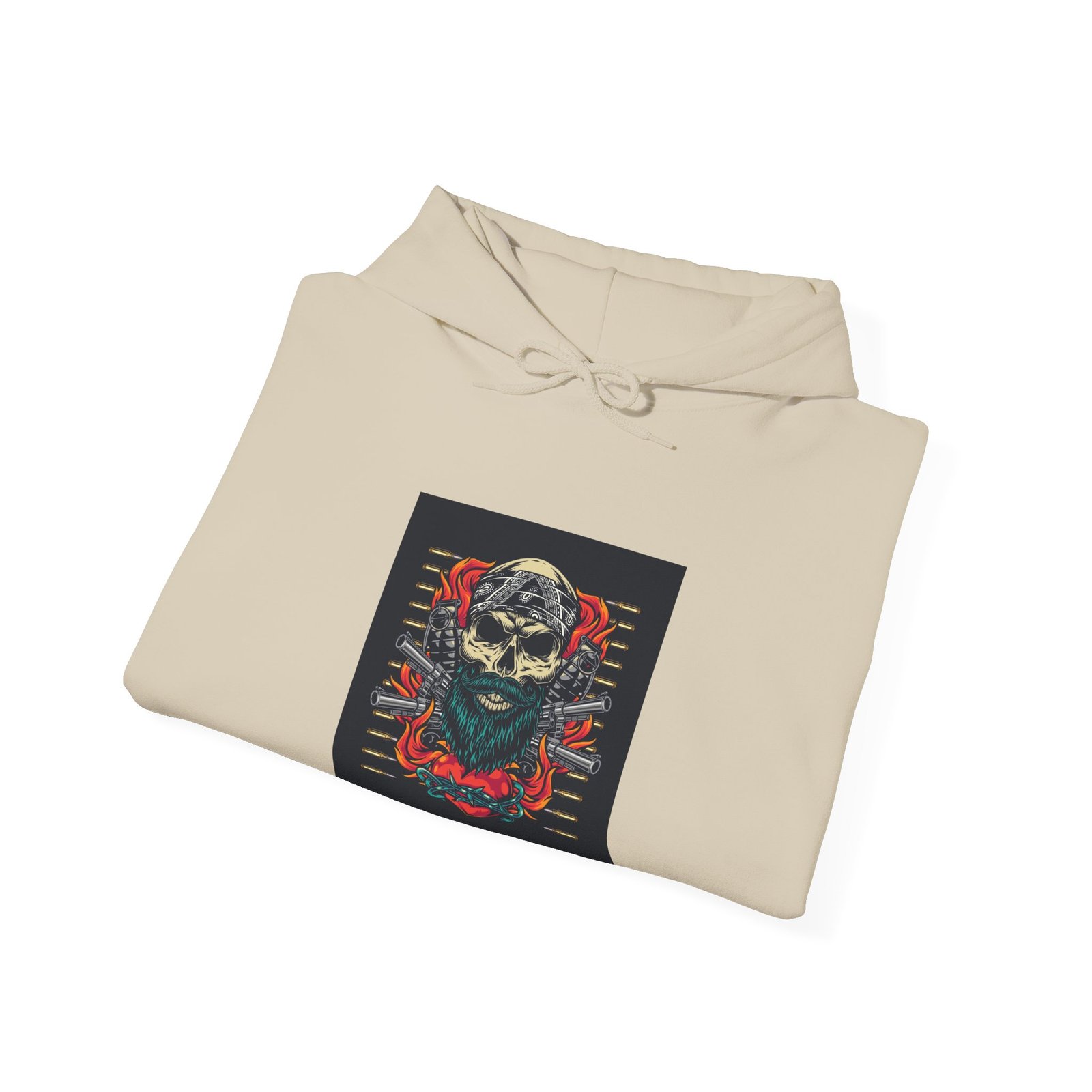 Skull Tattoo Unisex Heavy Blend™ Hooded Sweatshirt - Image 16
