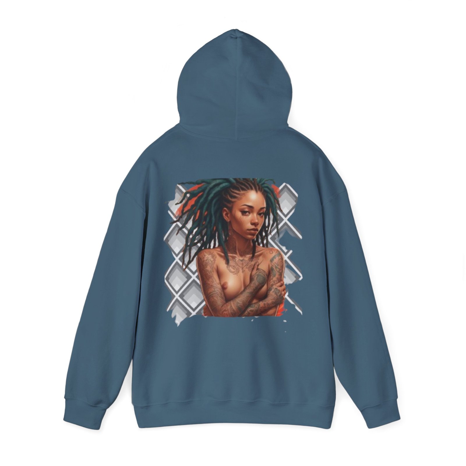Dreadlocks Unisex Heavy Blend™ Hooded Sweatshirt - Image 51