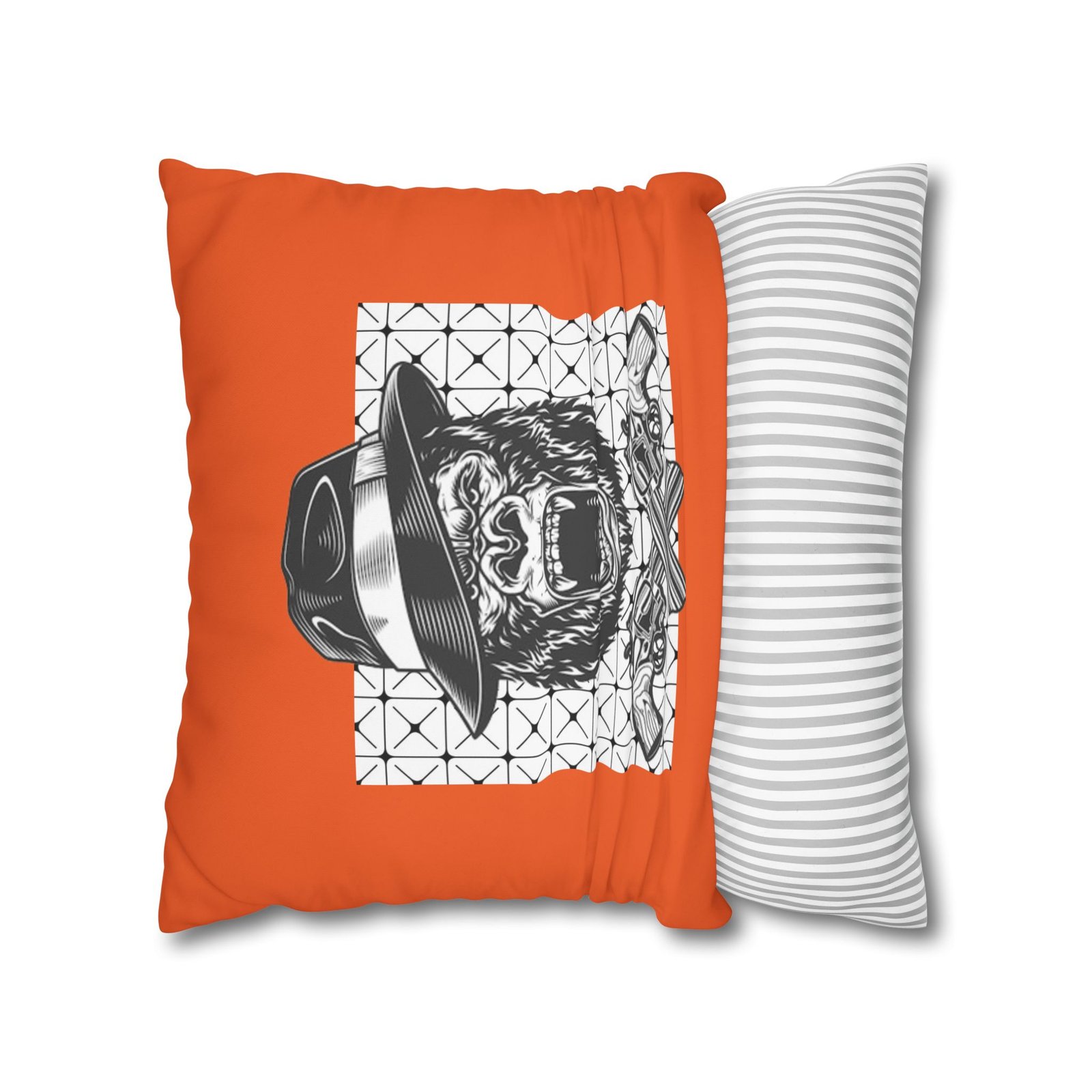 Gangster Square Poly Canvas Pillowcase - Image 10