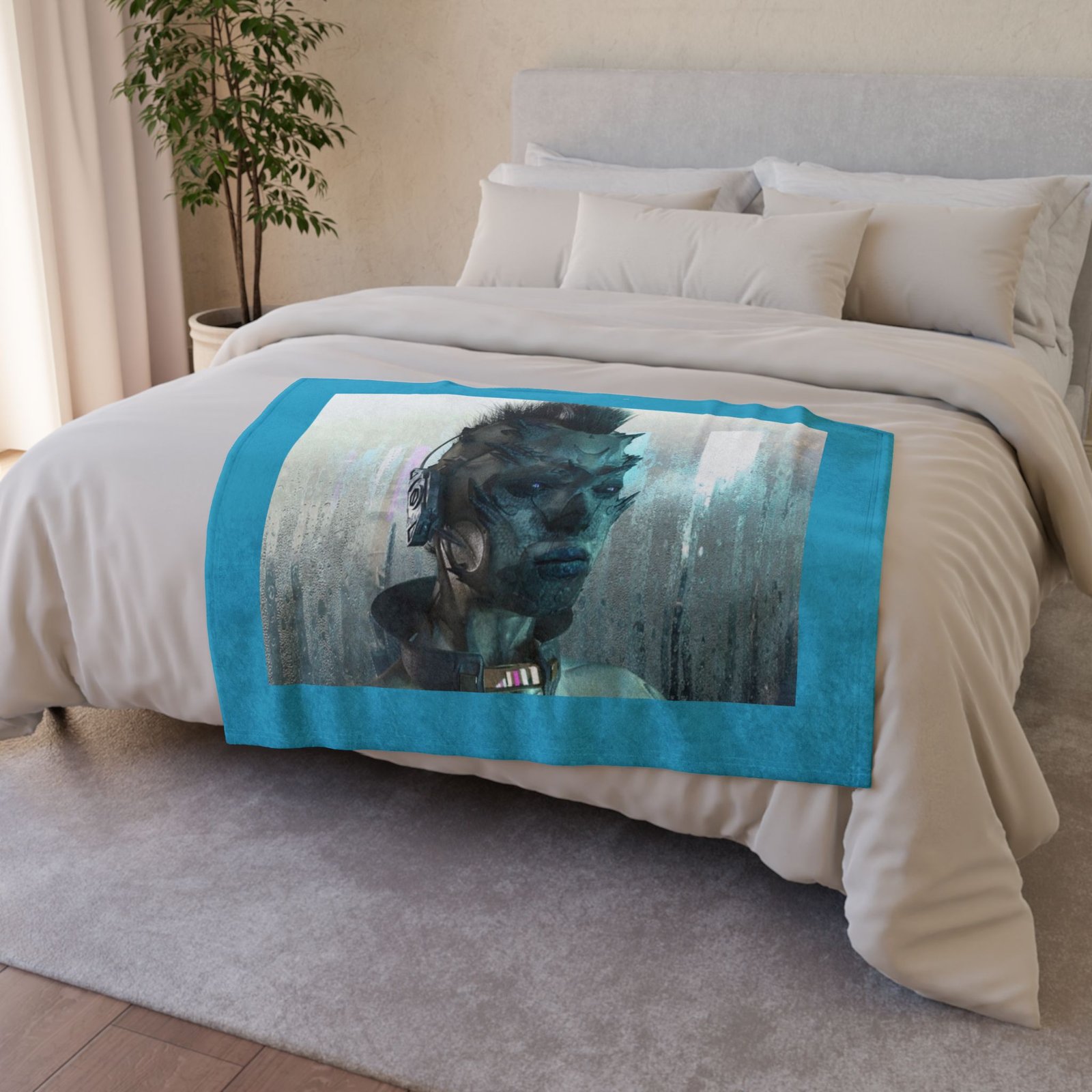 Sci fi Soft Polyester Blanket - Image 4