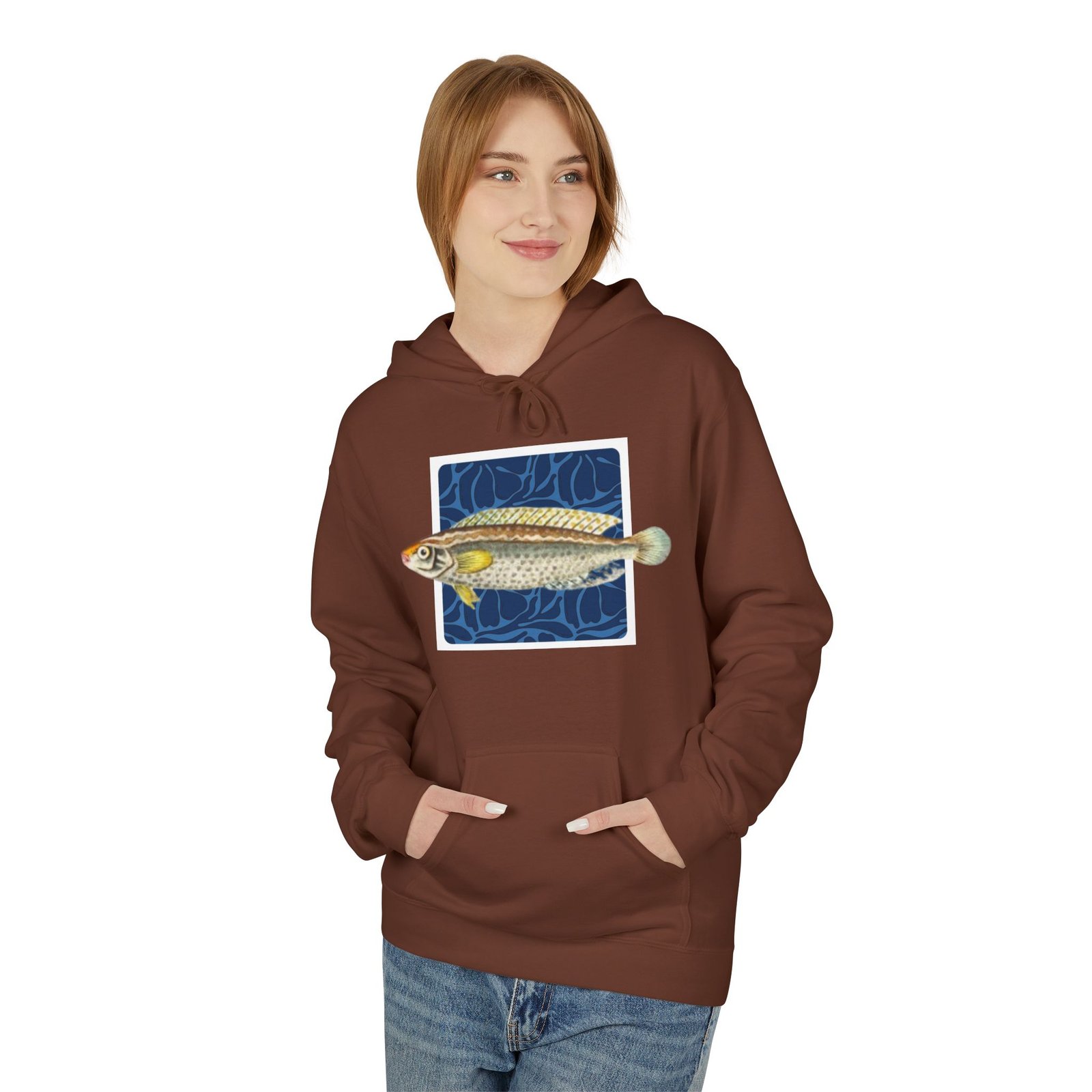 Fishing Adventure Water Sport Fleece Hoodie | Perfect Gift for Anglers, Outdoor Enthusiasts, Fishing Trips, Birthdays, and Summer - Image 11