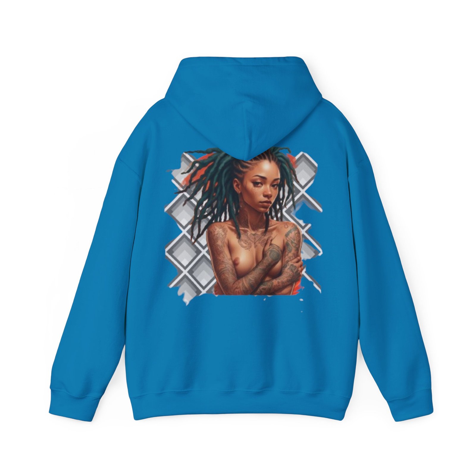 Dreadlocks Unisex Heavy Blend™ Hooded Sweatshirt - Image 54