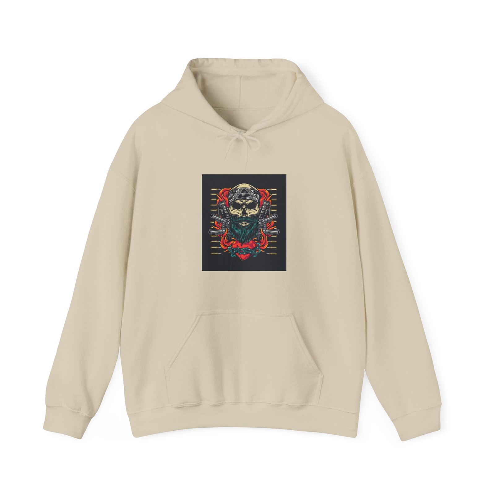 Skull Tattoo Unisex Heavy Blend™ Hooded Sweatshirt - Image 13