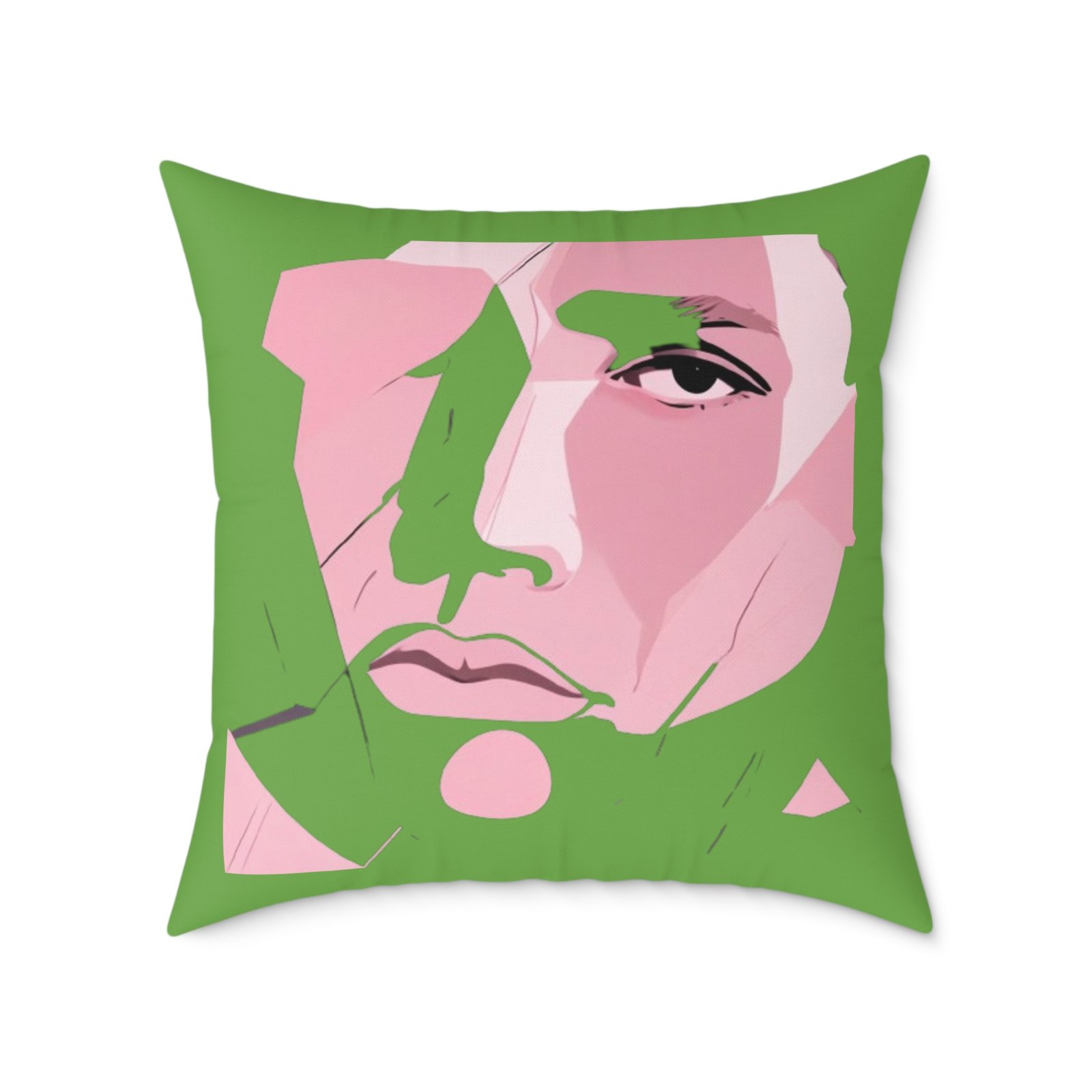 Abstract Square Poly Canvas Pillow - Image 17