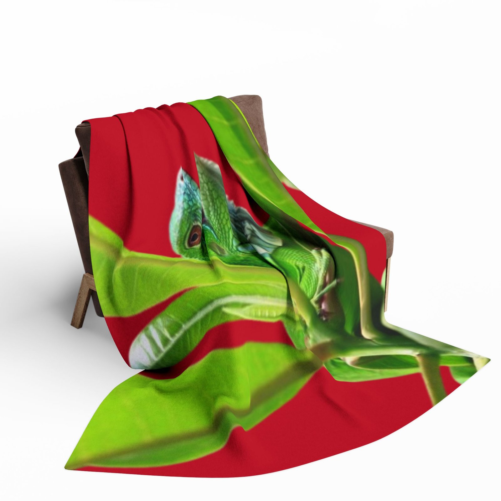Blanket - Reptiles Frogs Lizards Bearded Dragons Gheko Water Dragons Iguanas Print - Image 12