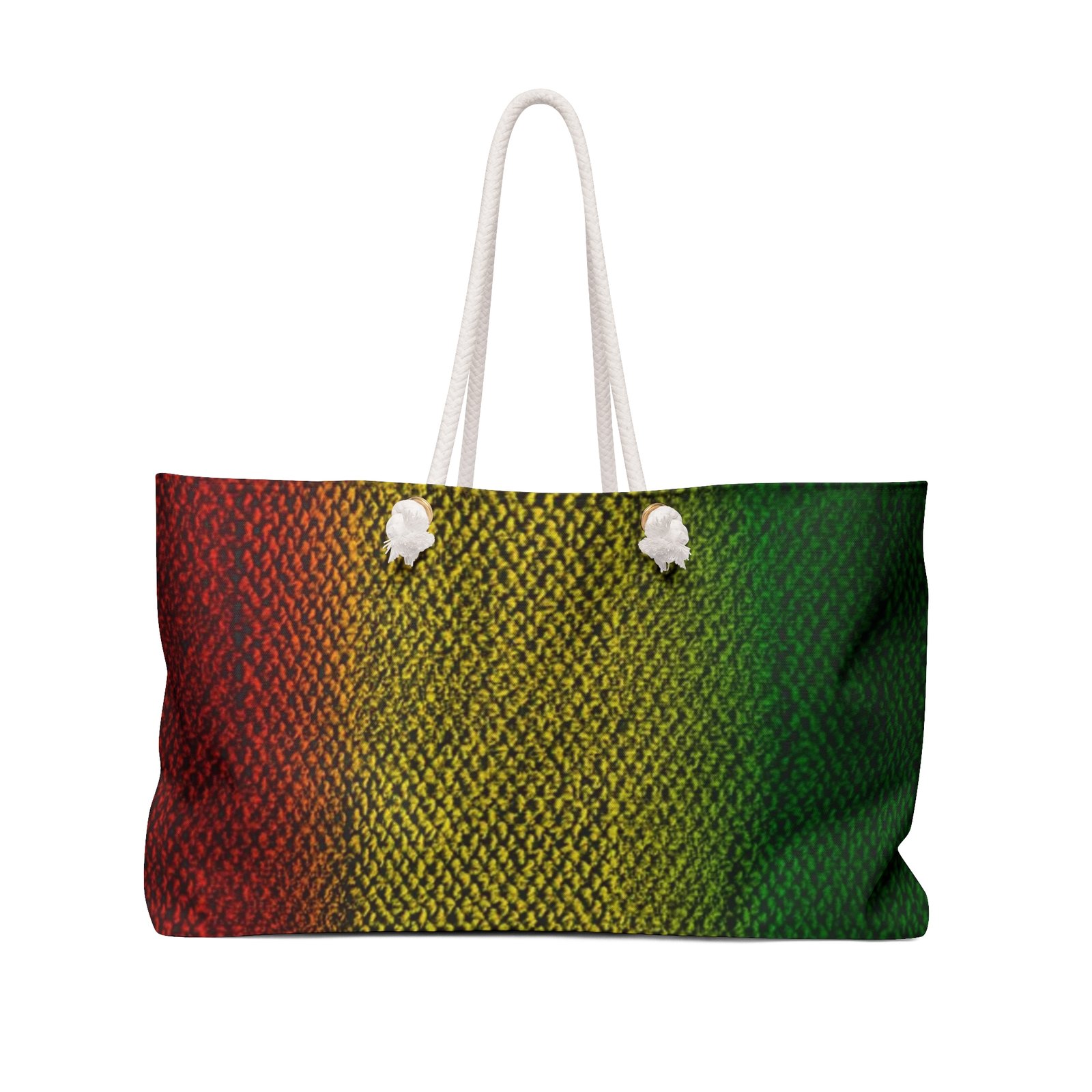 Jamaica Rasta Reggae Pattern Stylish Women Weekender Bag