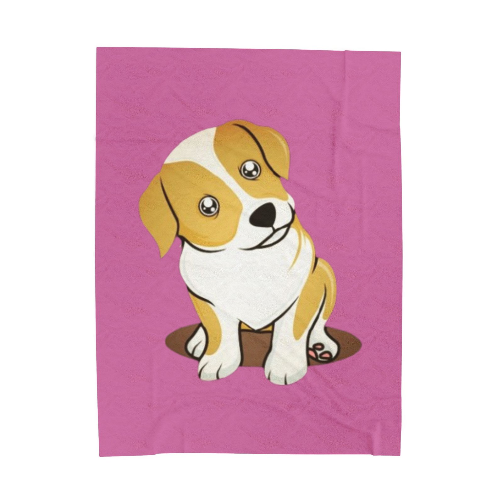 Terrier Dog Custom Dog Portrait Velveteen Plush Blanket | Cozy Pet Lover Gift - Image 9