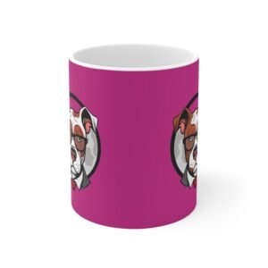 Bull Terrier Ceramic Coffee Cups, 11oz, 15oz
