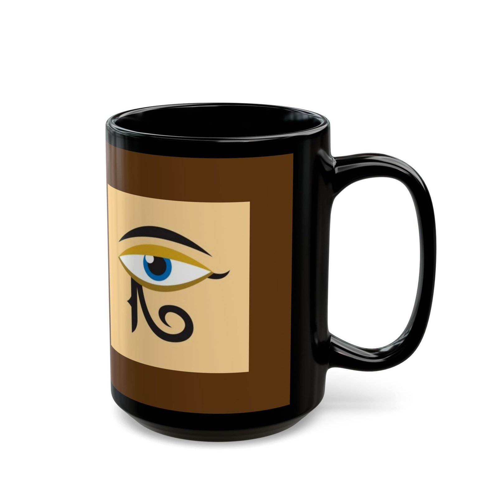 Egyptian Eye Black Mug (11oz, 15oz) - Image 6