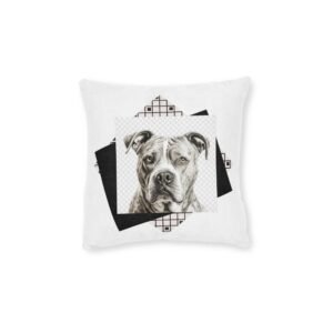 Square Pillow - Pink Back