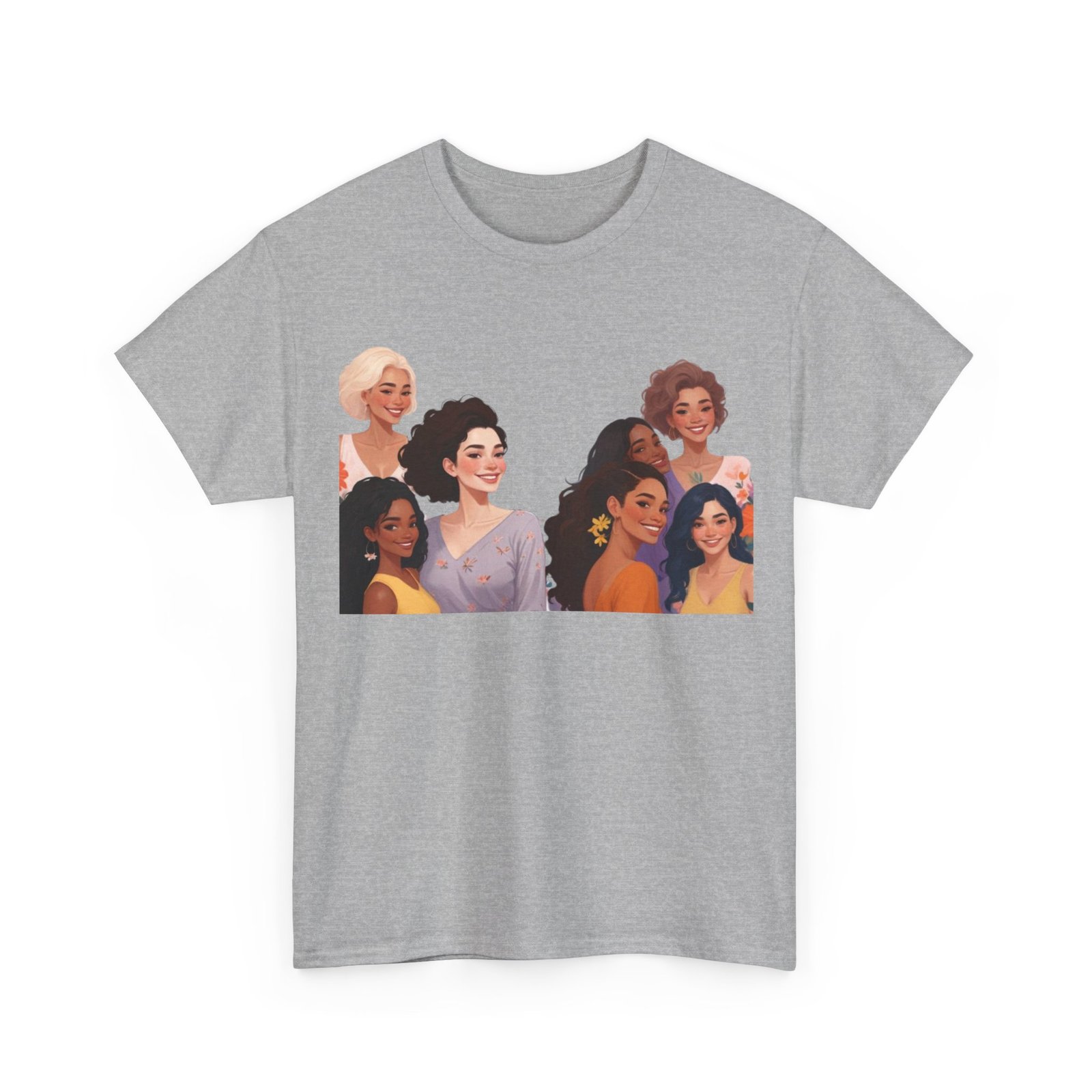 Friendly Unisex Heavy Cotton Tee - Image 15