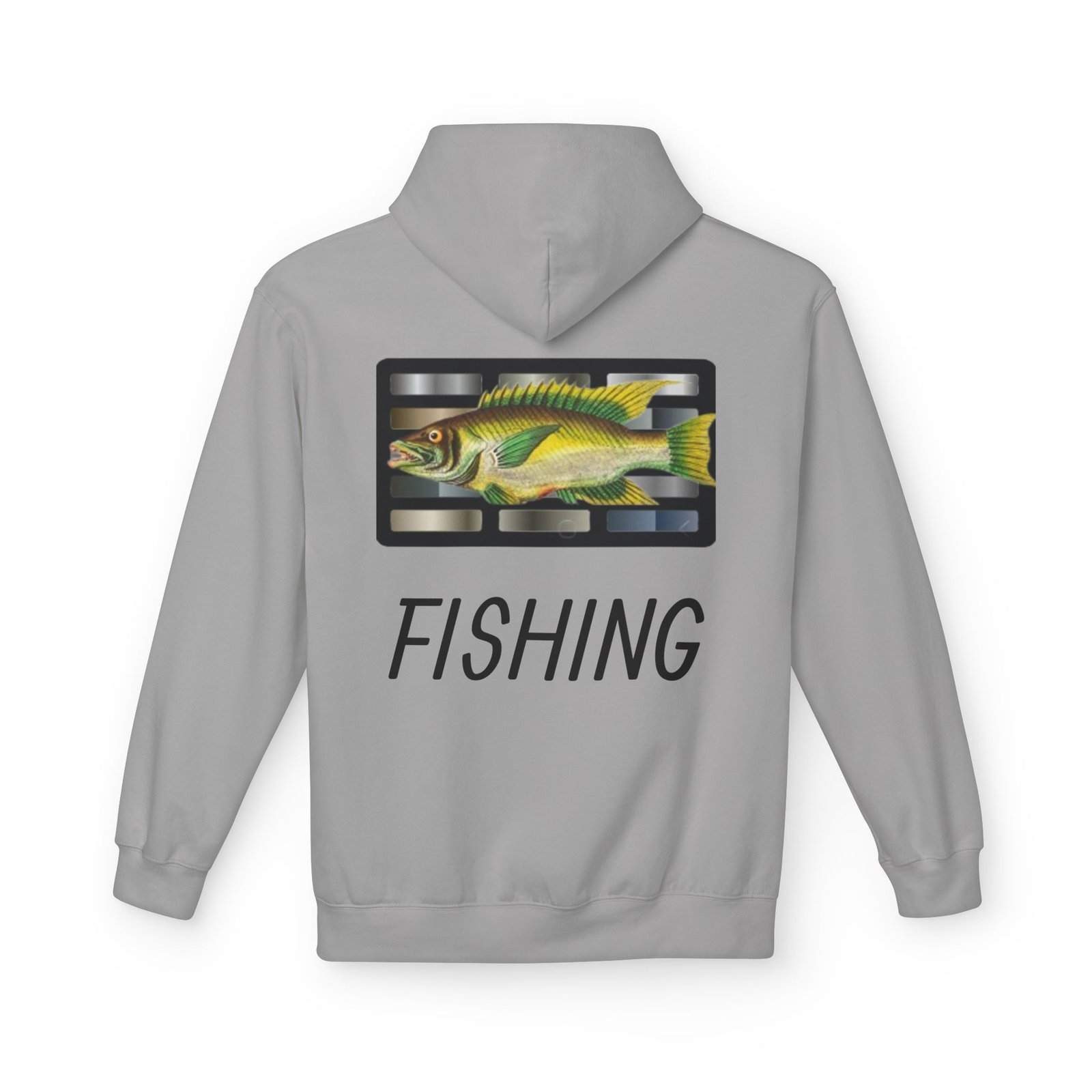 Fishing Adventure Water Sport Fleece Hoodie | Perfect Gift for Anglers, Outdoor Enthusiasts, Fishing Trips, Birthdays, and Summer - Image 6