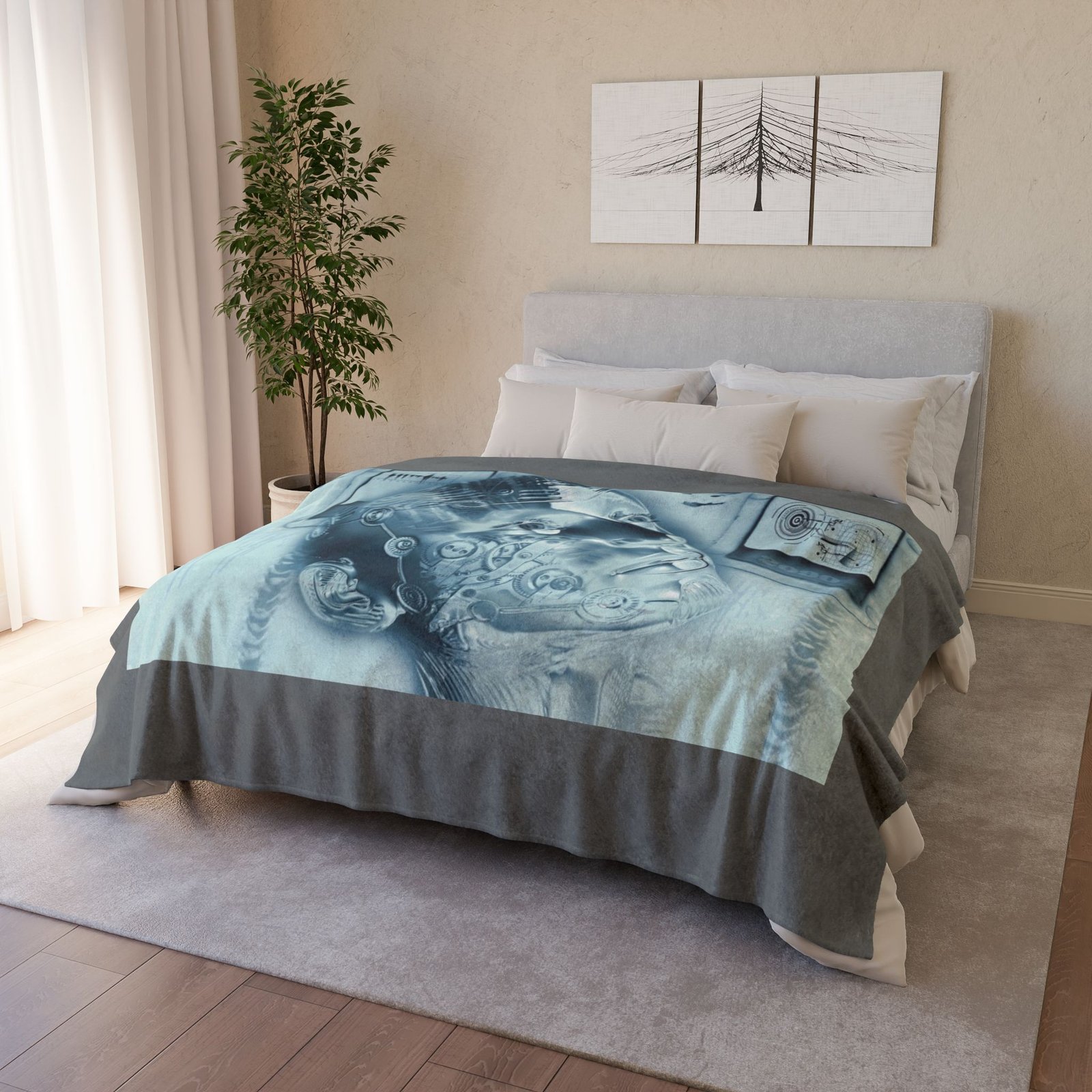 Sci fi Soft Polyester Blanket - Image 12