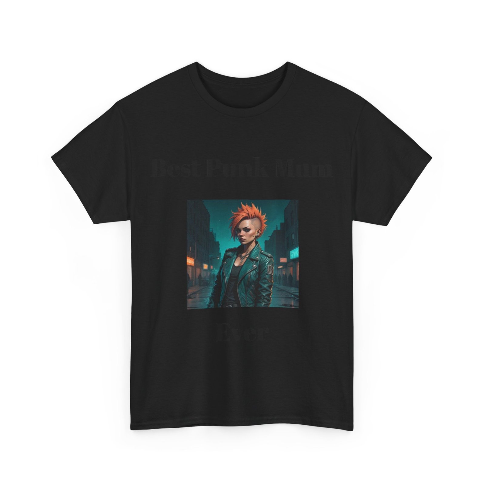Punk Mother Daughter Father Son Grandparents Grandkids Matching Unisex Heavy Cotton Te - Image 11