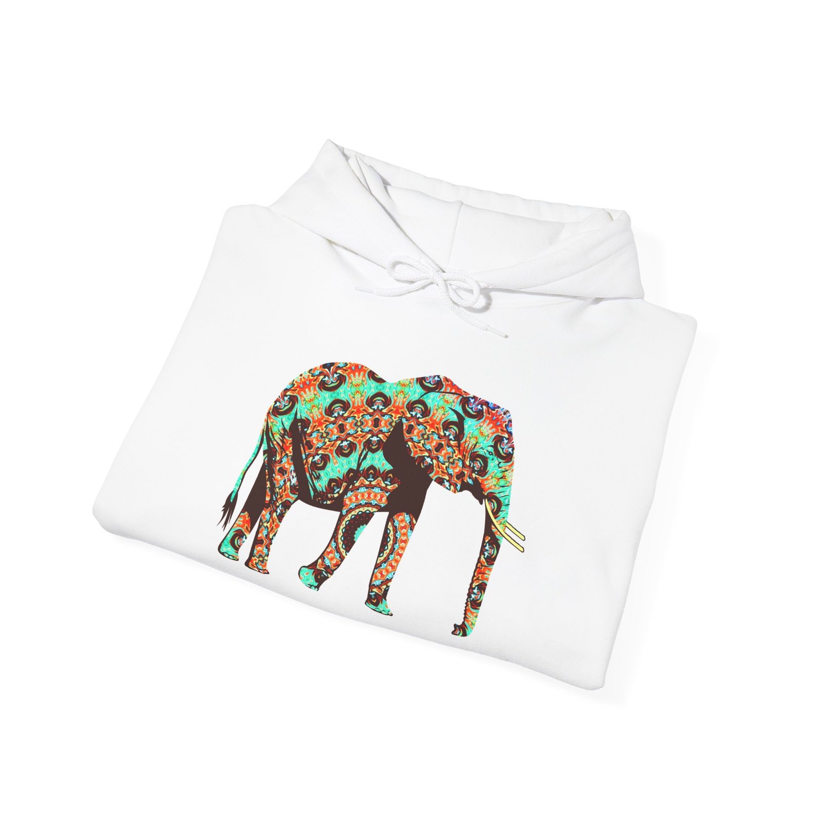 Pattern Elephant Studio Heavy Blend™ Hooded Sweatshirt - Image 4