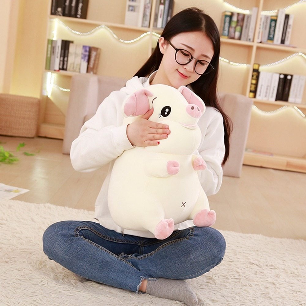 Soft Ig Plush Toy Soft Stuffed Cute Animal Pig Lovely Dolls For Kids Appease Toy Baby's Room Decoration - Image 2