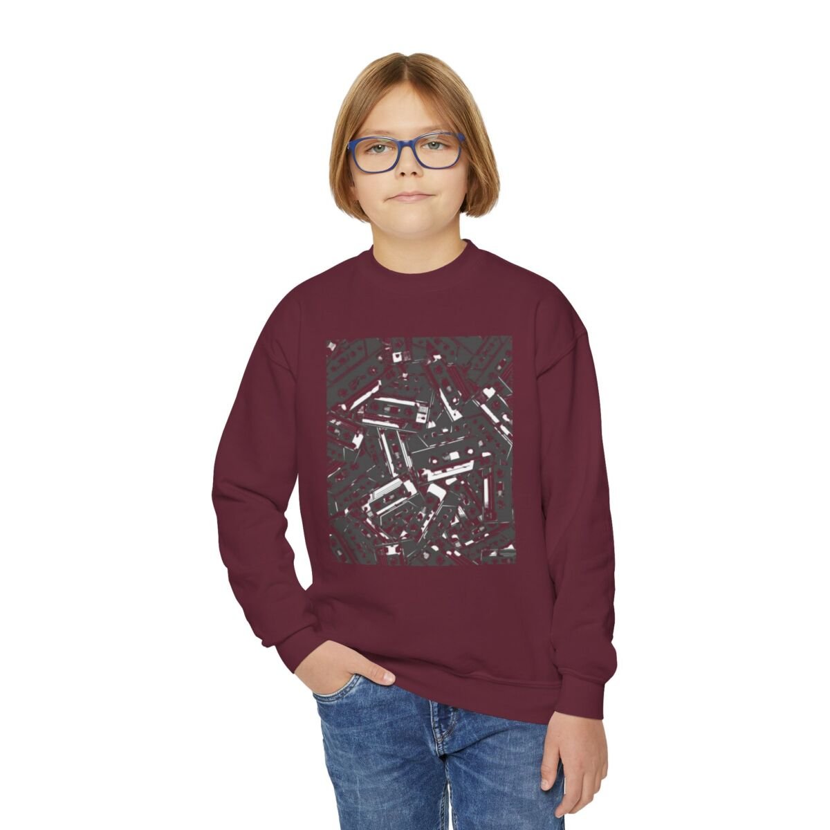 Another Level Brand Youth Crewneck Sweatshirt - Image 27