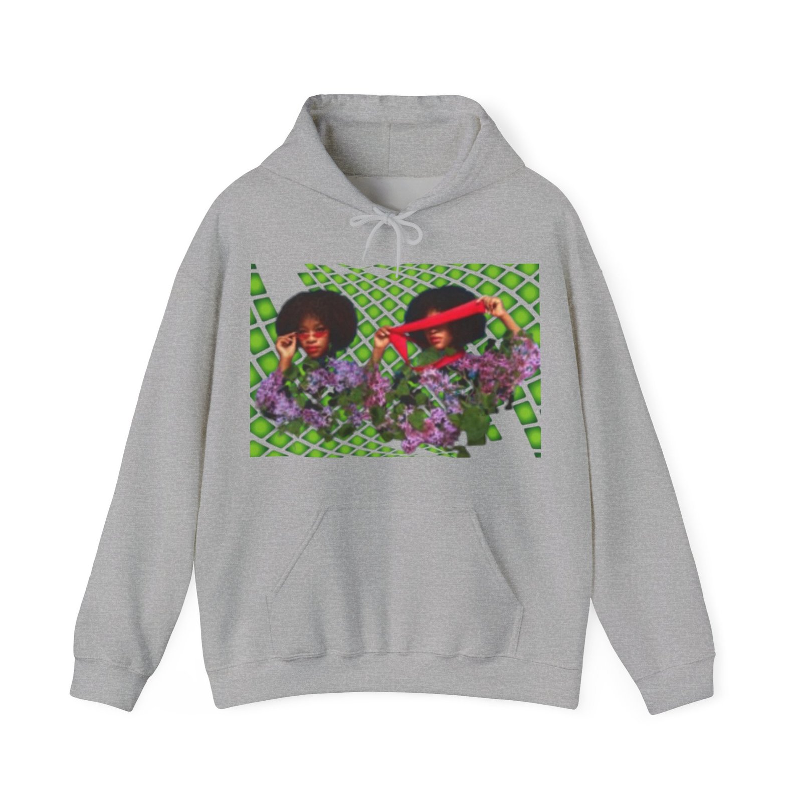 Hooded Sweatshirt with Positivity Sayings - Image 13