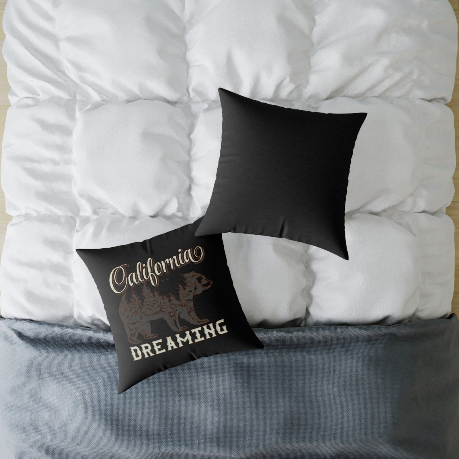 California Dreaming Square Poly Canvas Pillow - Image 12
