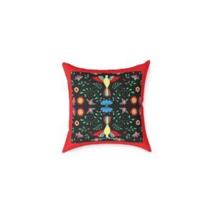 Mexico Square Poly Canvas Pillow