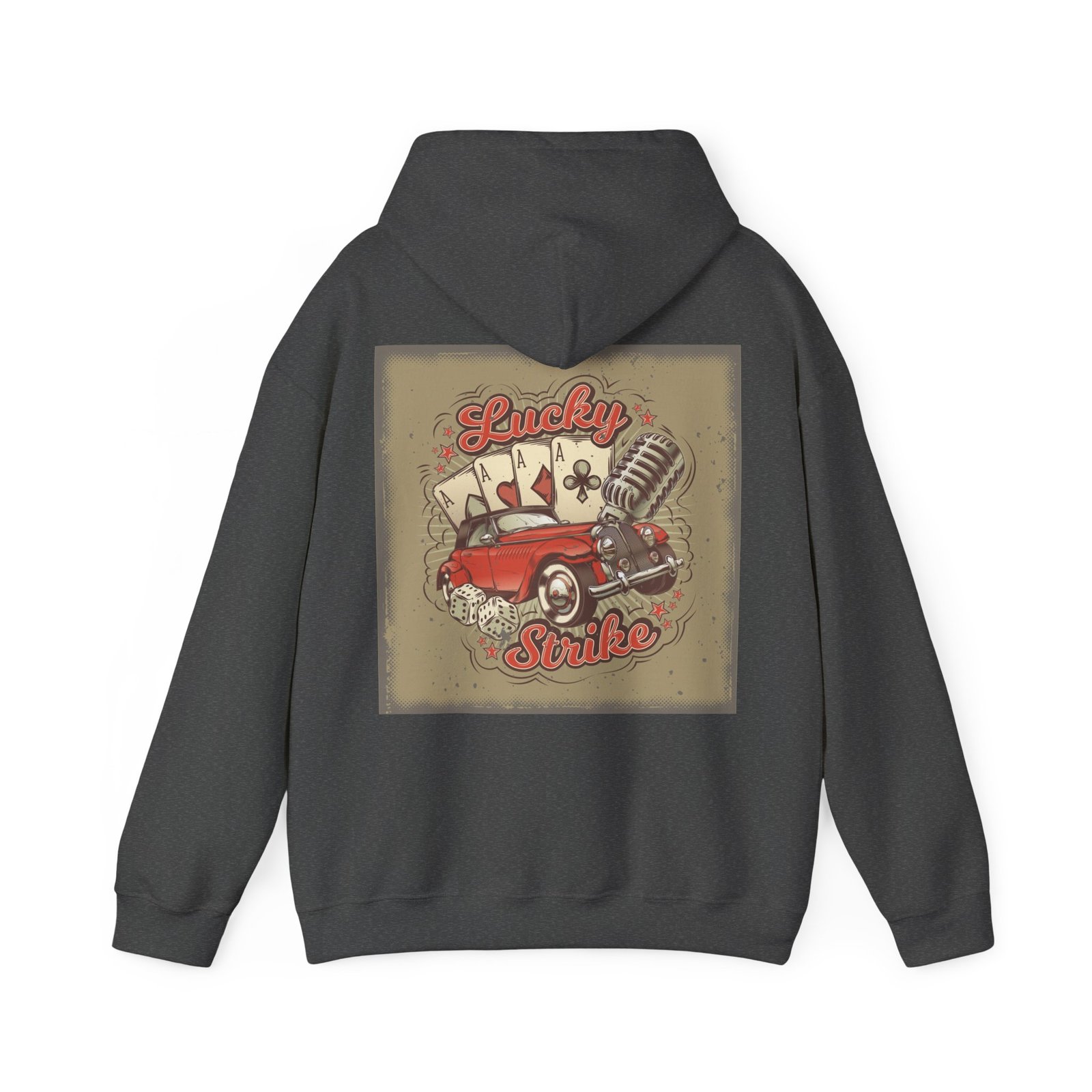 Lucky Strikes Unisex Heavy Blend™ Hooded Sweatshirt - Image 38