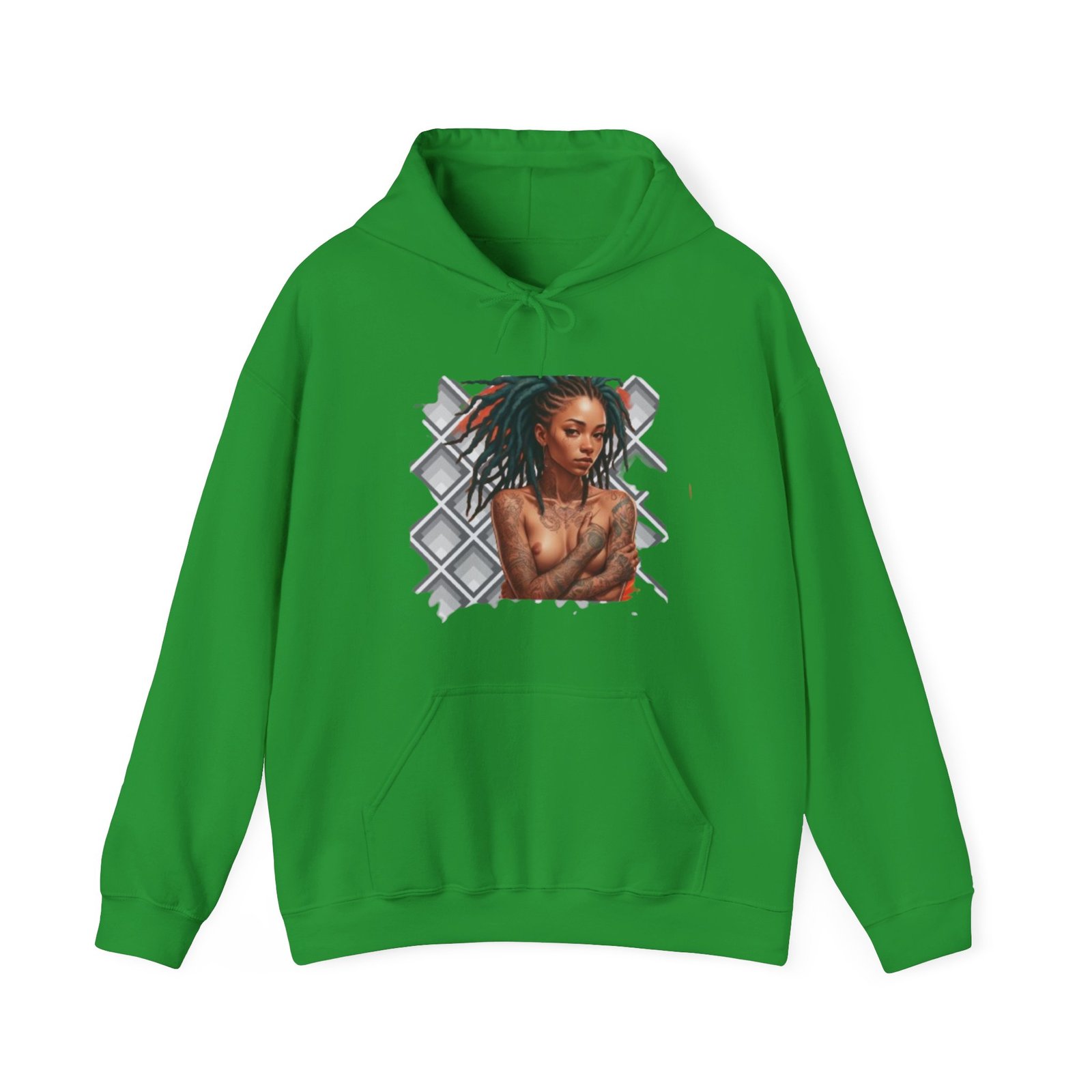 Dreadlocks Unisex Heavy Blend™ Hooded Sweatshirt - Image 33