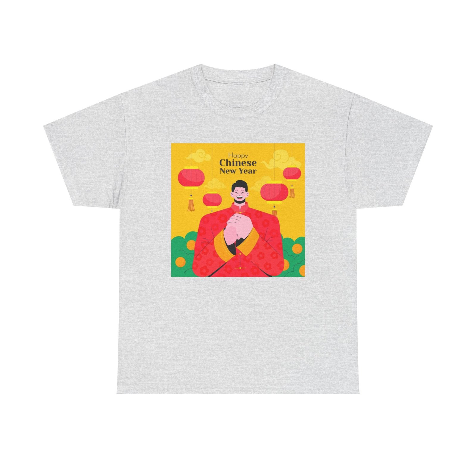 Chinese China Oriental Unisex Heavy Cotton Tee - Image 5