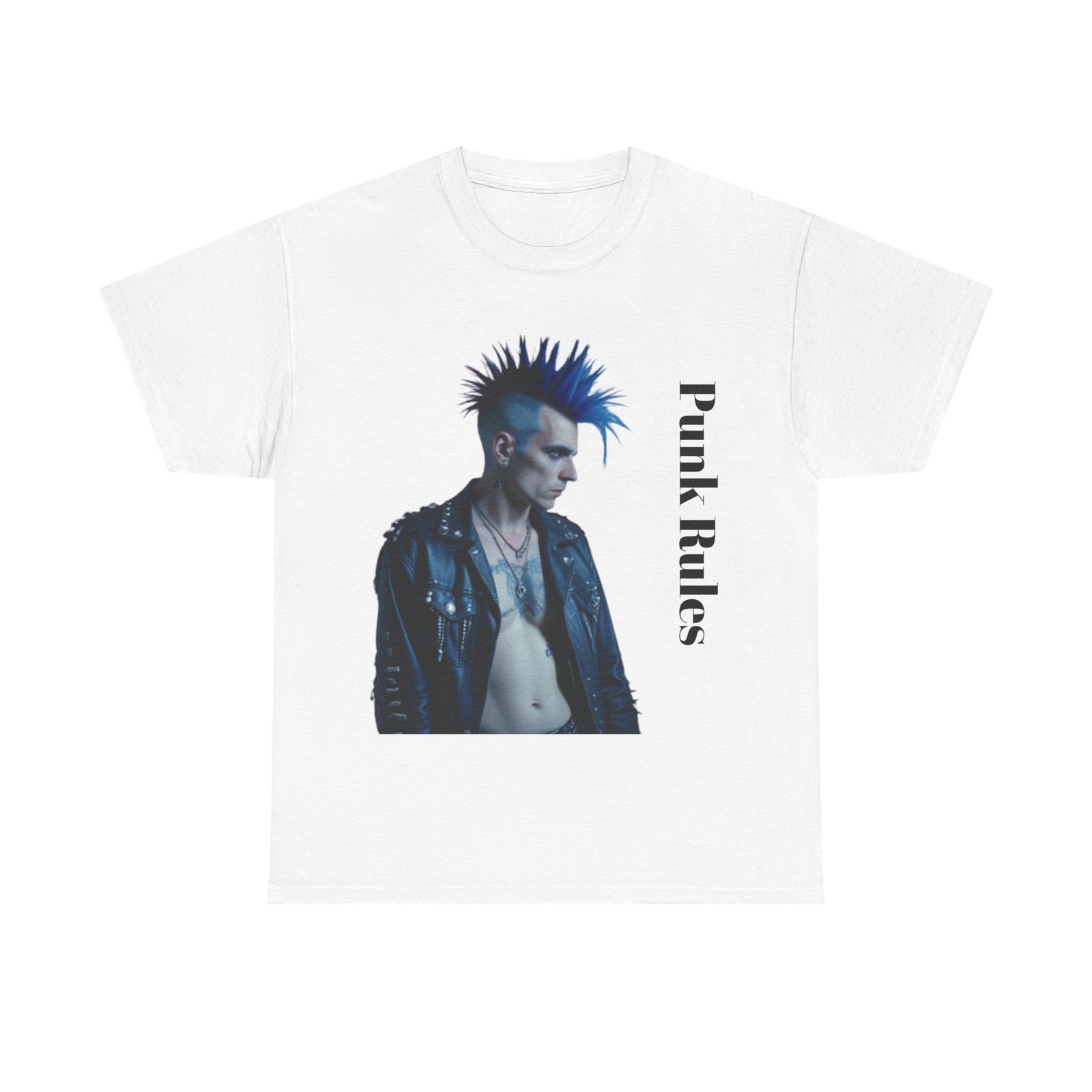 Punk Mother Daughter Father Son Grandparents Grandkids Matching Unisex Heavy Cotton Tee