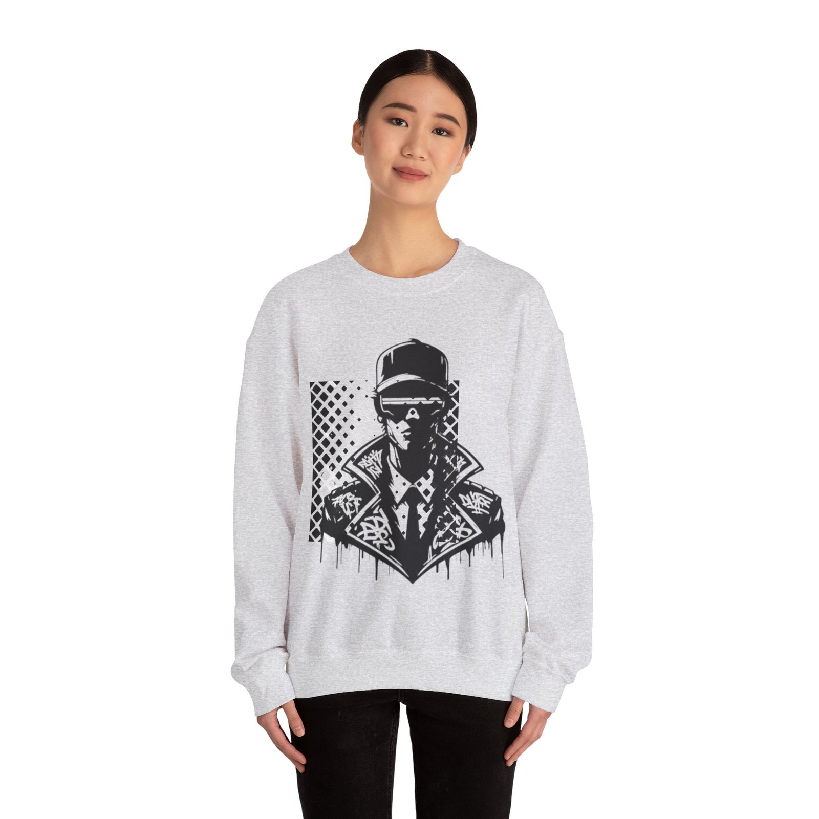 Gangster Unisex Heavy Blend™ Crewneck Sweatshirt - Image 8