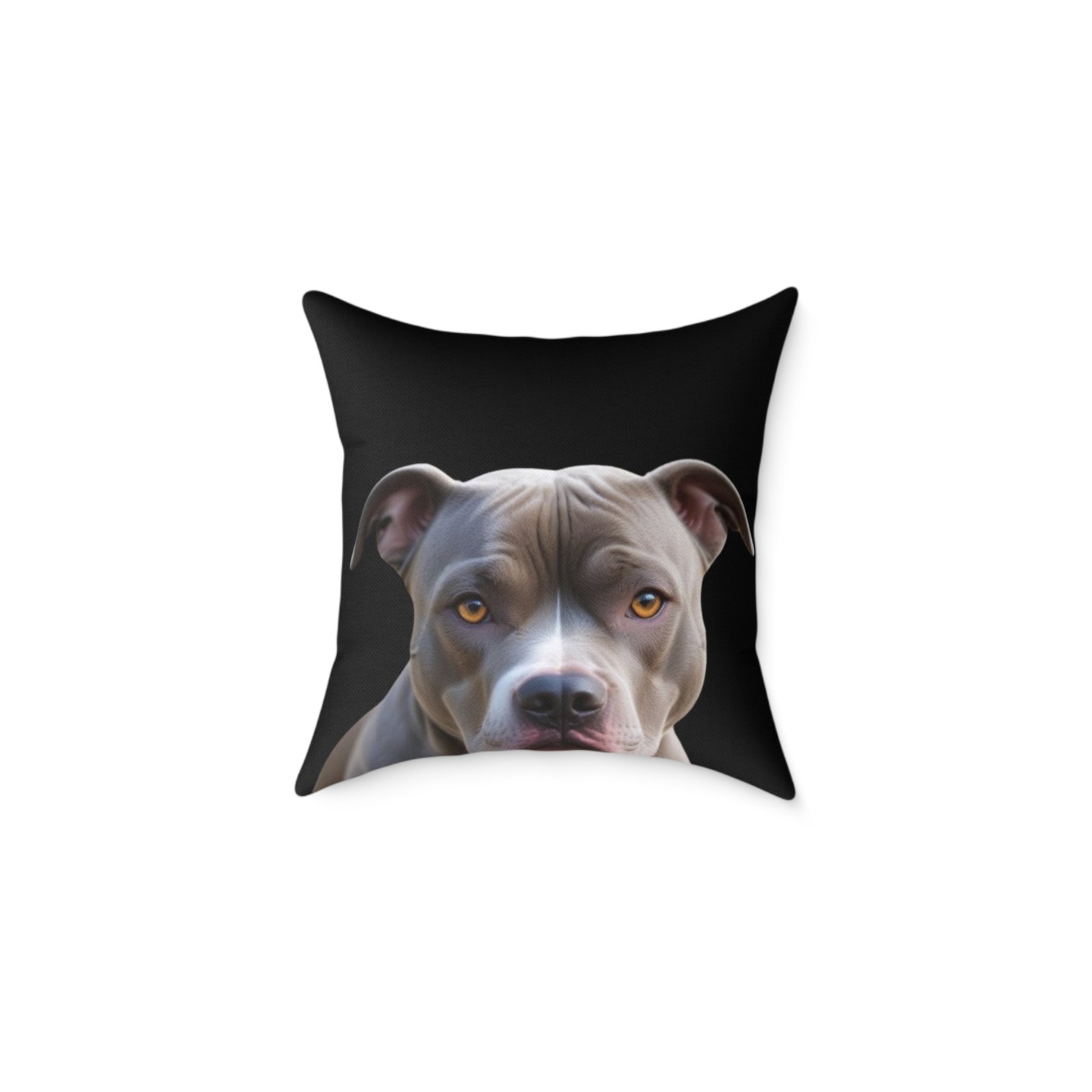Staffordshire Bull Terrier Square Poly Canvas Pillow - Image 5