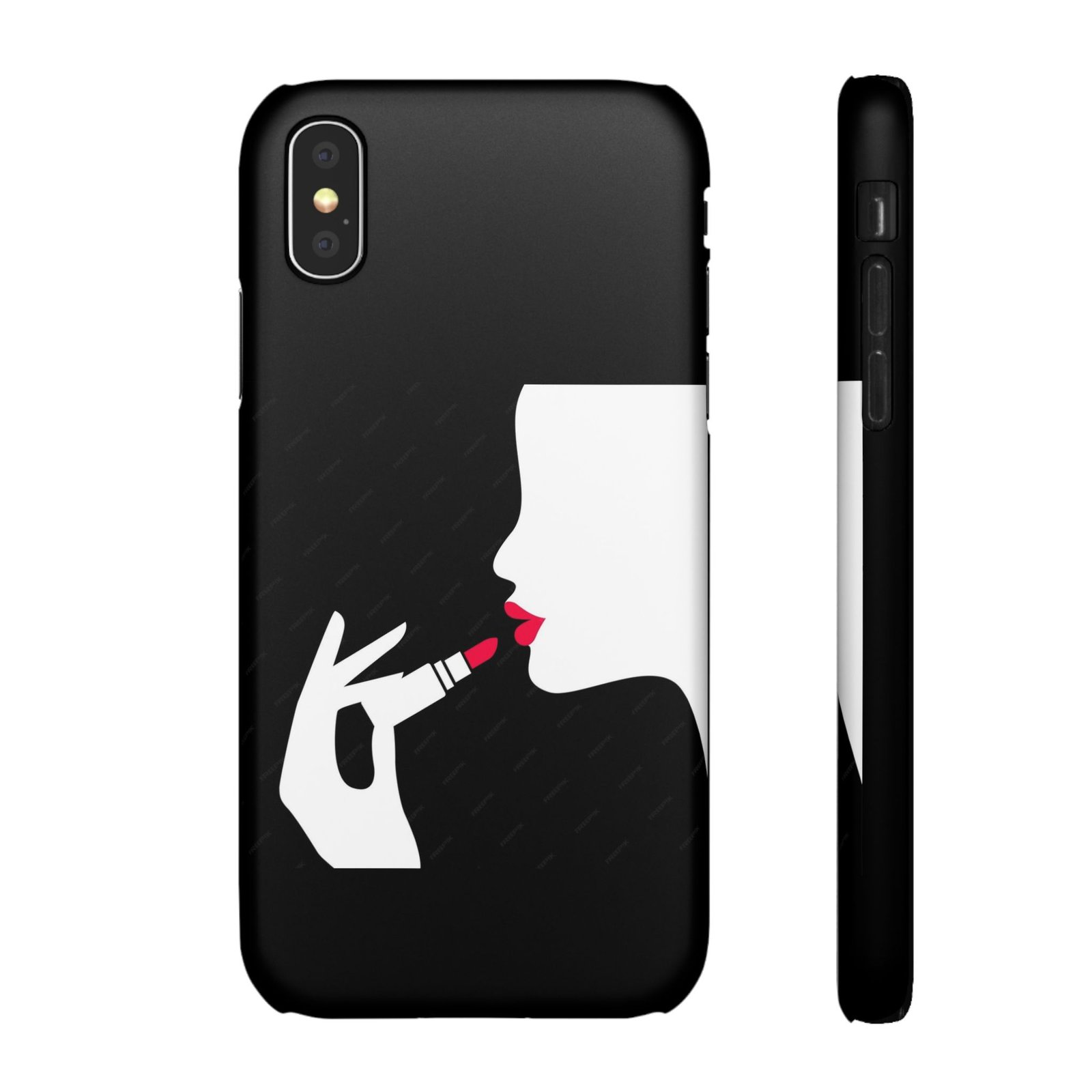 Black & White Pattern Snap Cases - Image 11