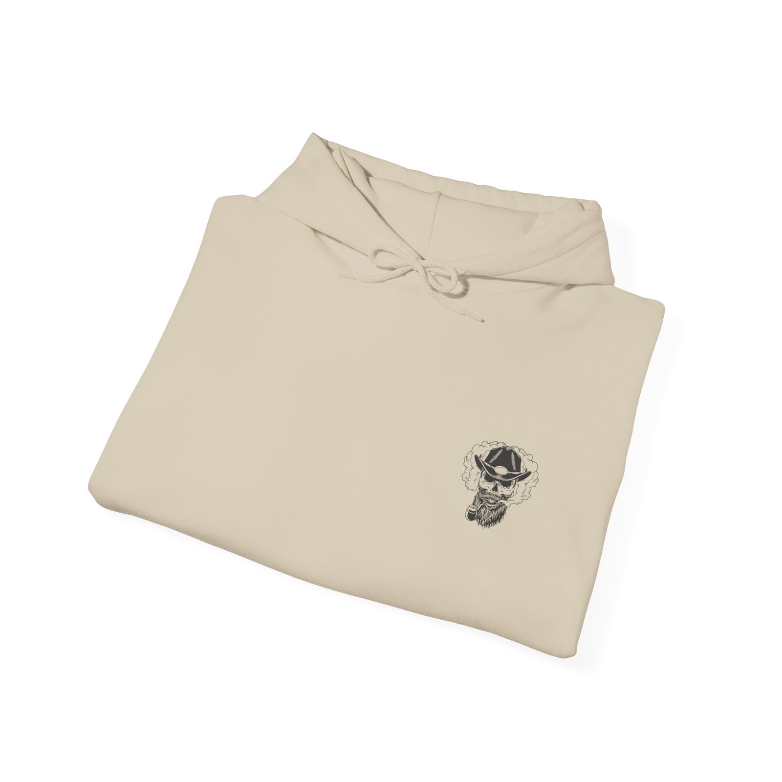 Gangster Skull Tattoo Hooded Sweatshirt. Unisex Heavy Blend™ Hooded Sweatshirt - Image 16