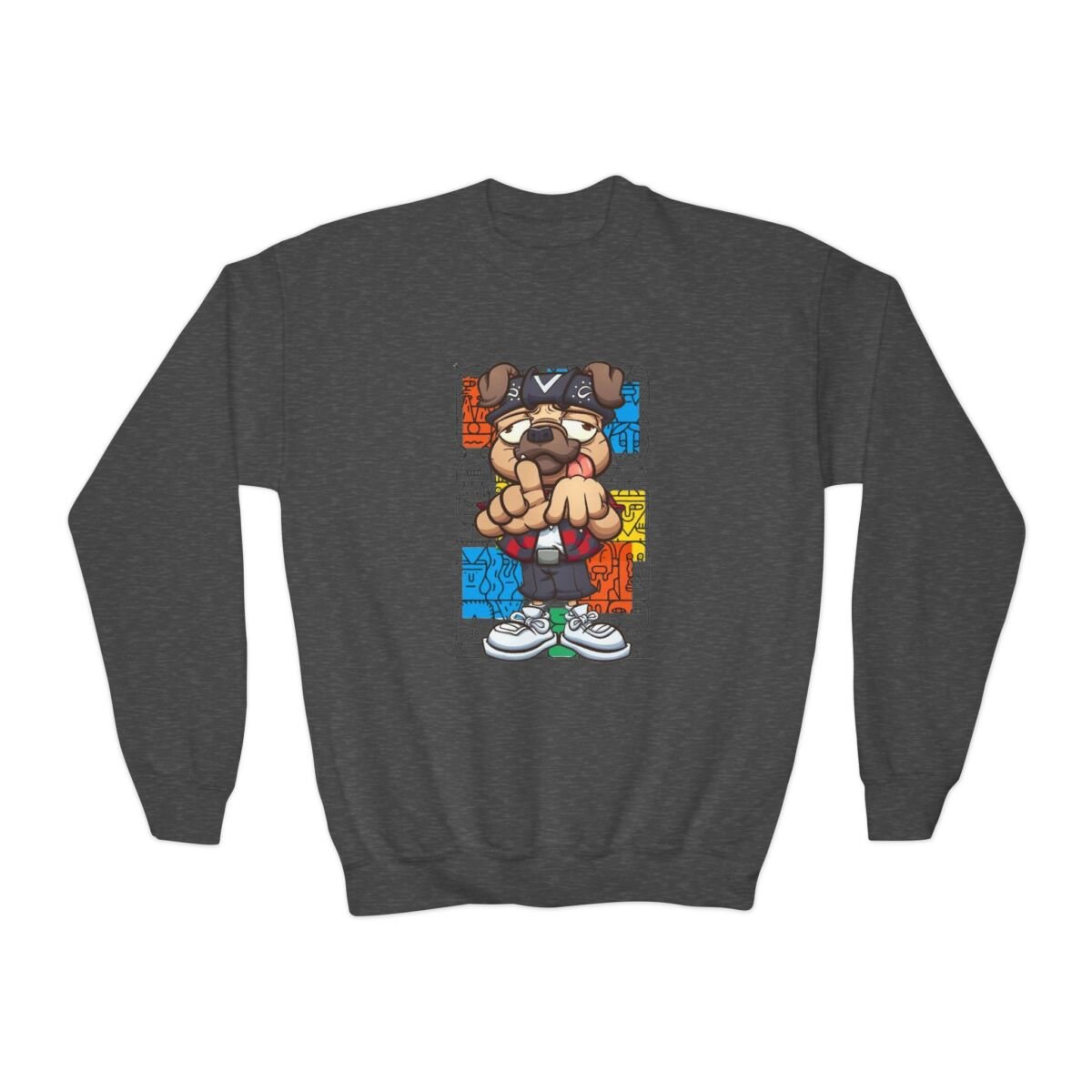 Another Level Brand Youth Crewneck Sweatshirt - Image 25