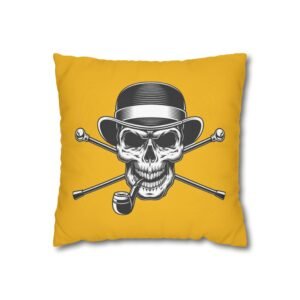 Gangster Square Poly Canvas Pillowcase
