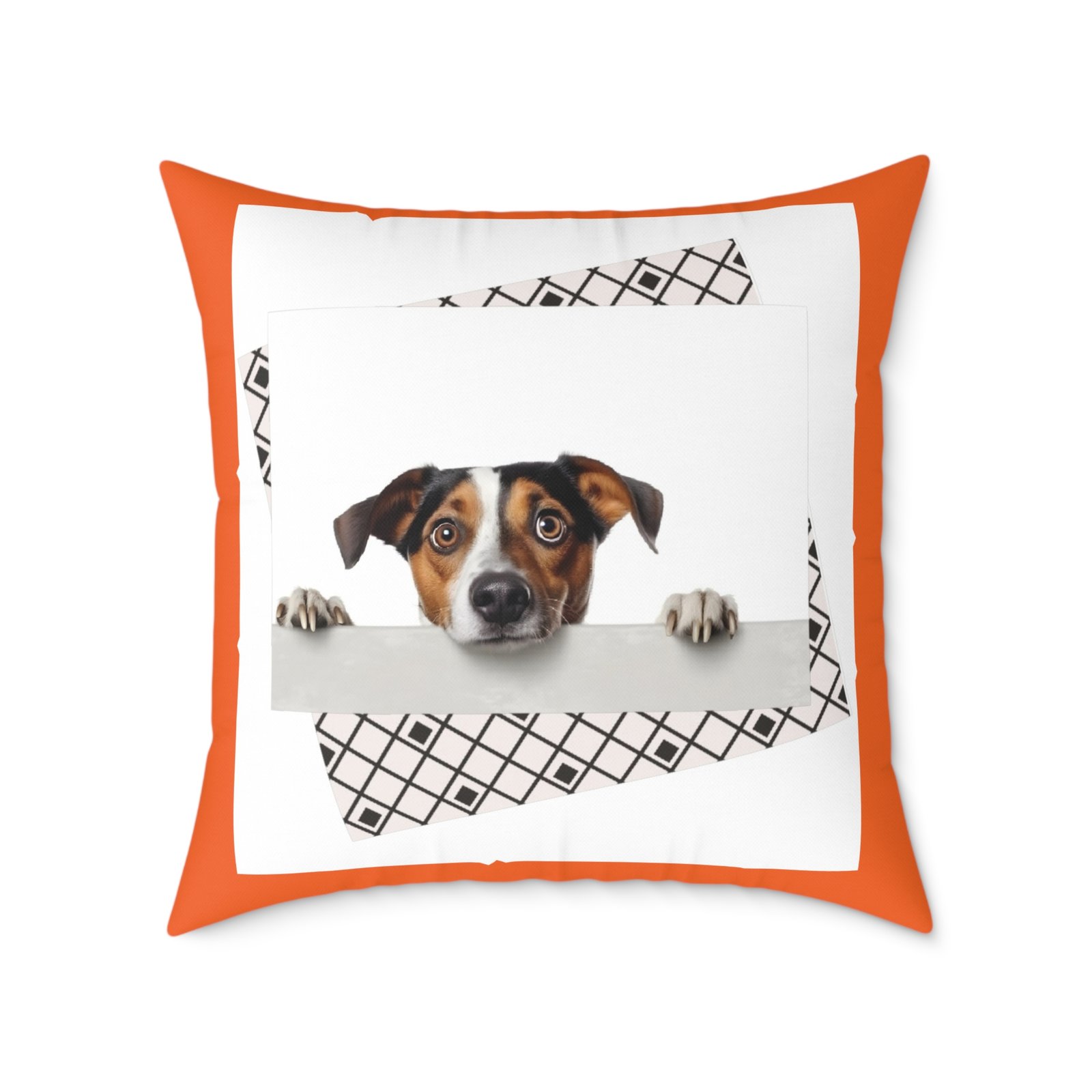 Jack Russell Square Poly Canvas Pillow 08 - Image 17