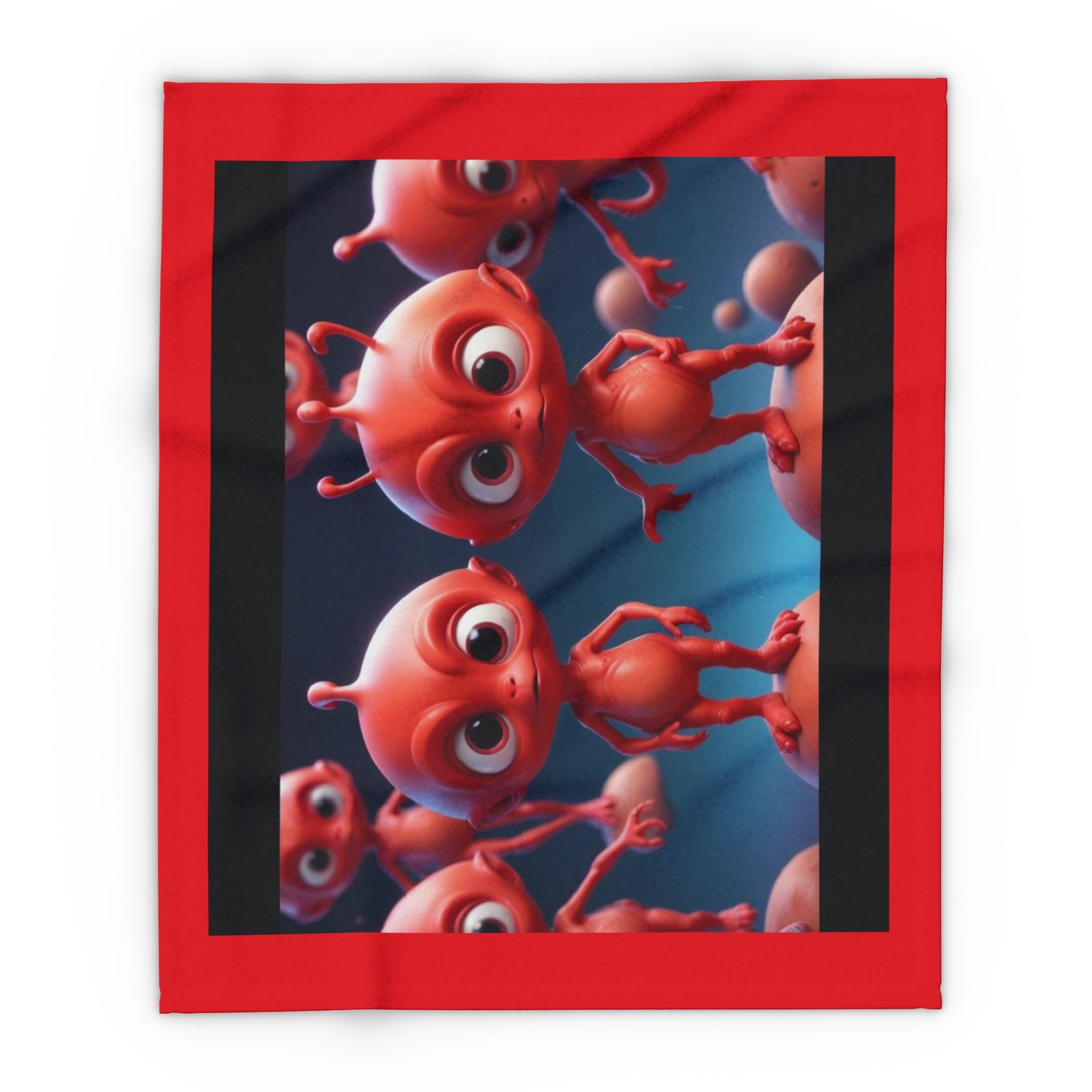 Alien Arctic Fleece Blanket 08 - Image 5